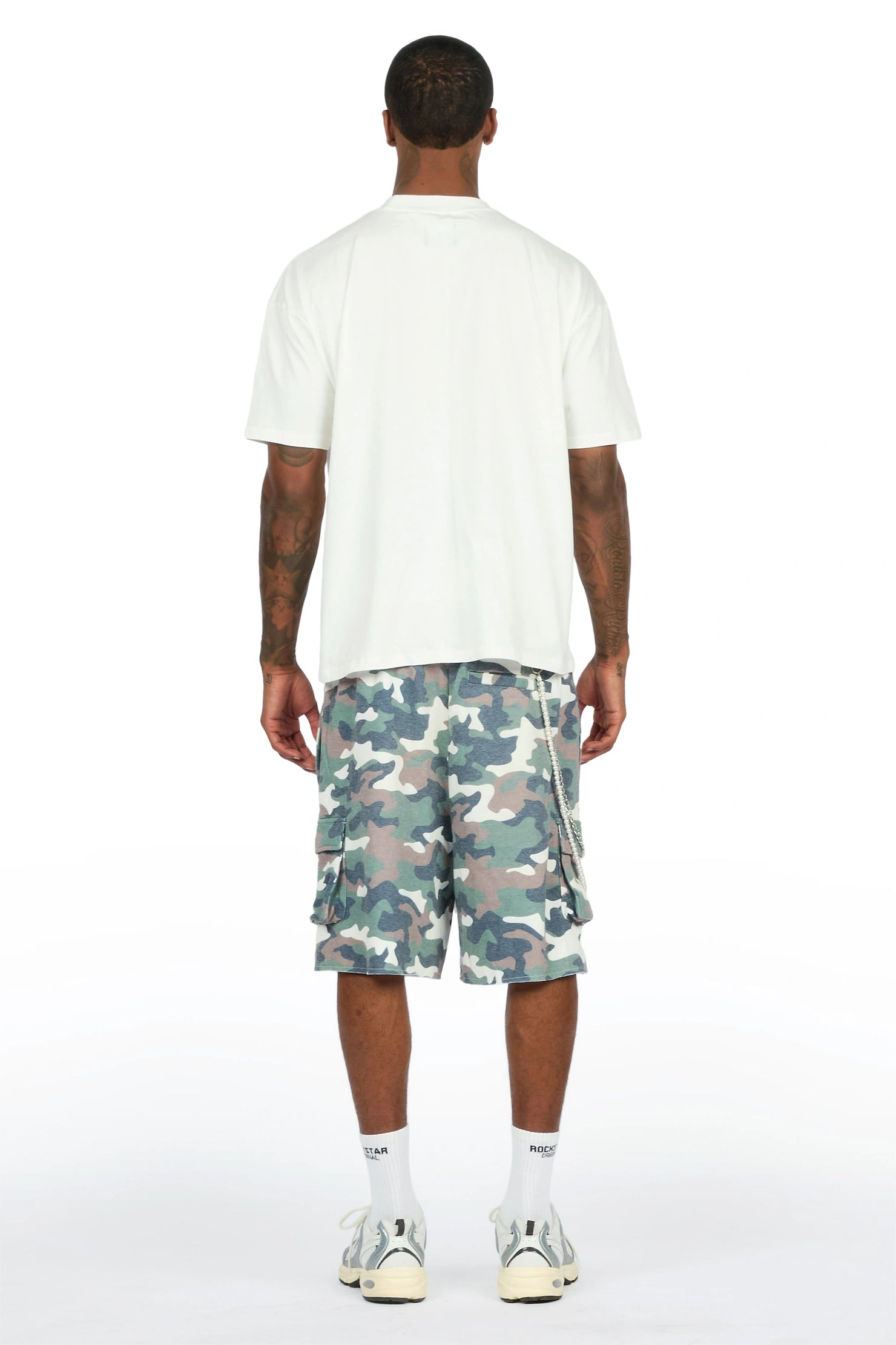 Alexander Camo T-Shirt Double Waisted Jort Set