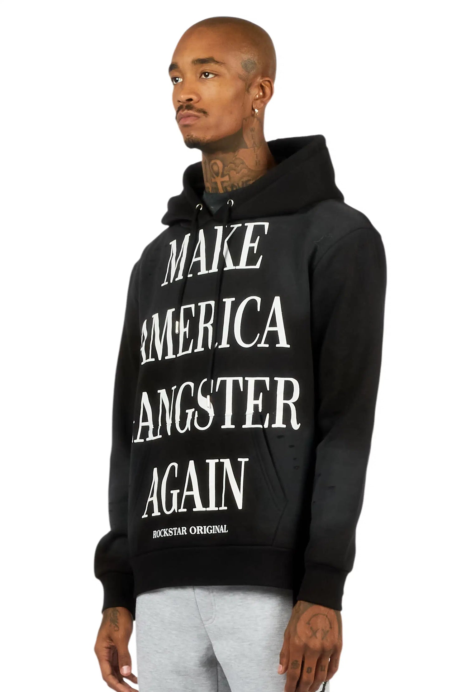 Drake Black Graphic Hoodie