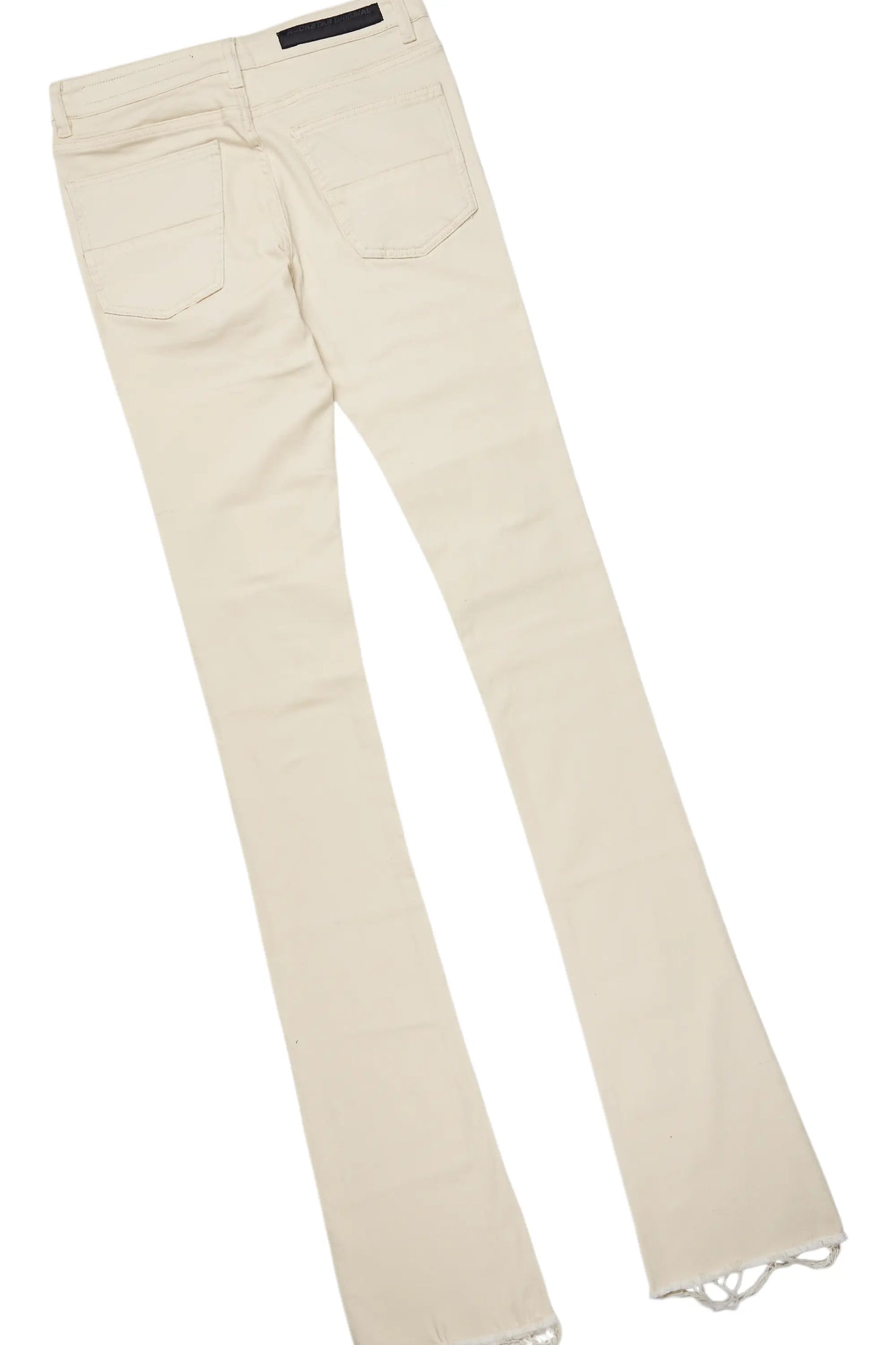 Omer Beige Hoodie & Josiah Stacked Flare Jean Bundle