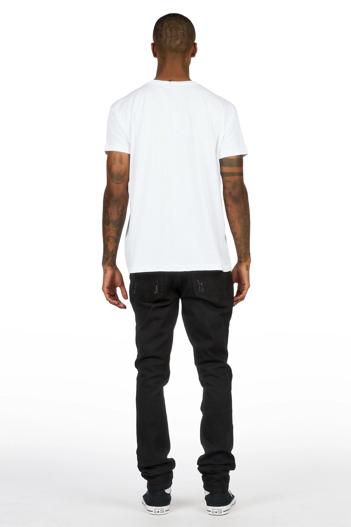 Minton Jet Black Skinny Fit Jean