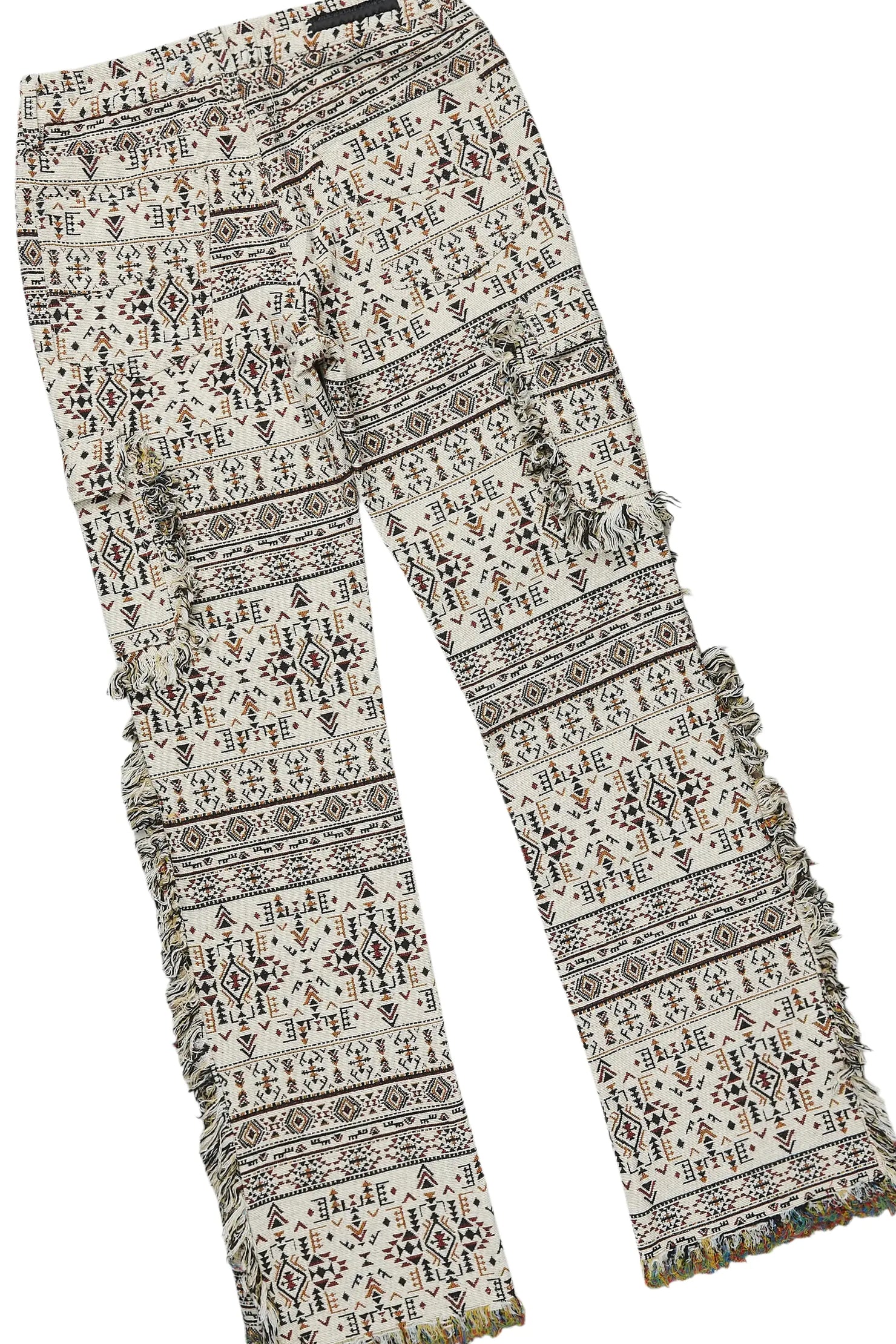 Boys Amos Black Hoodie/Stacked Flare Jean Set