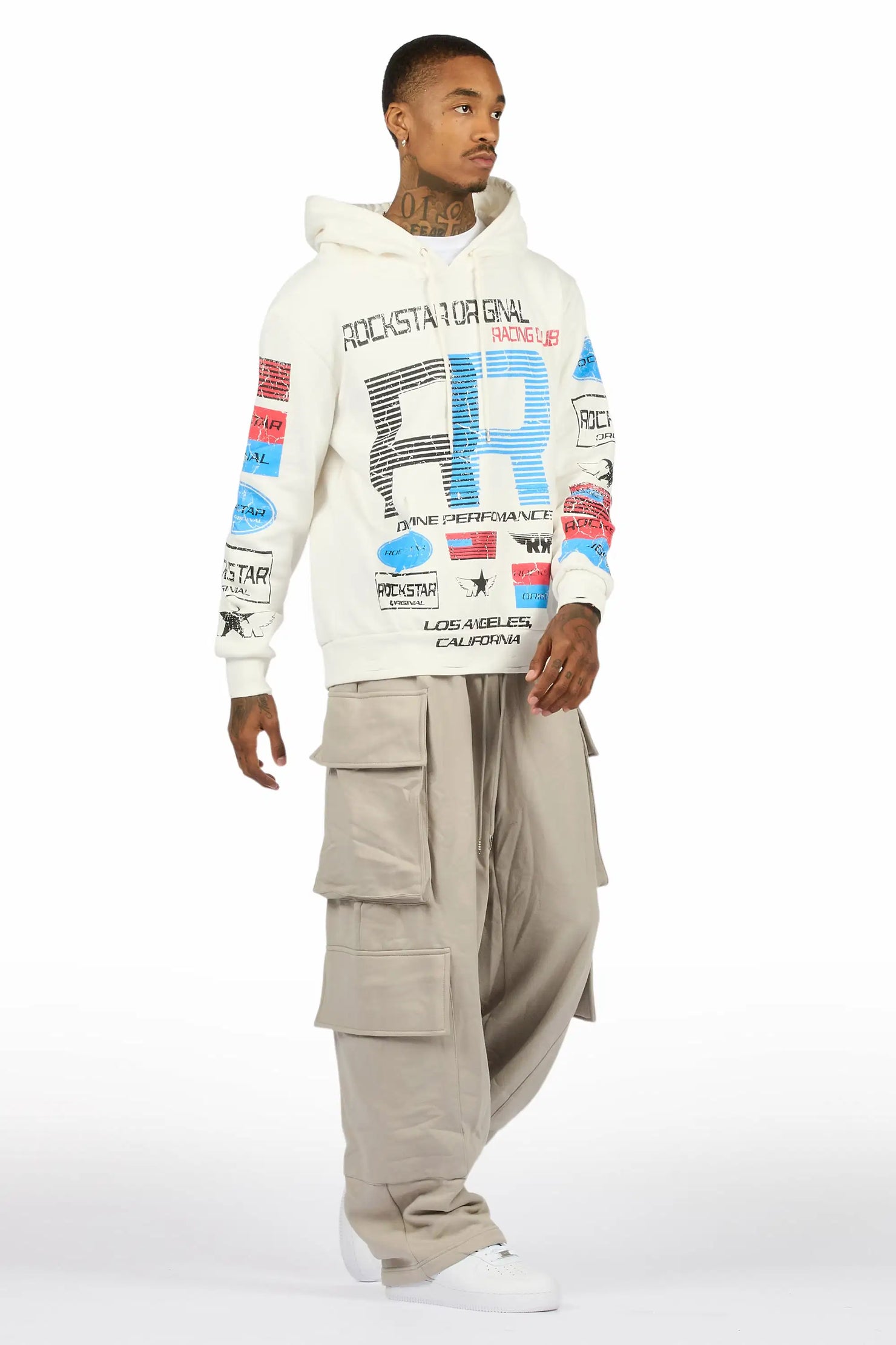 Default Vintage Grey Baggy Pant