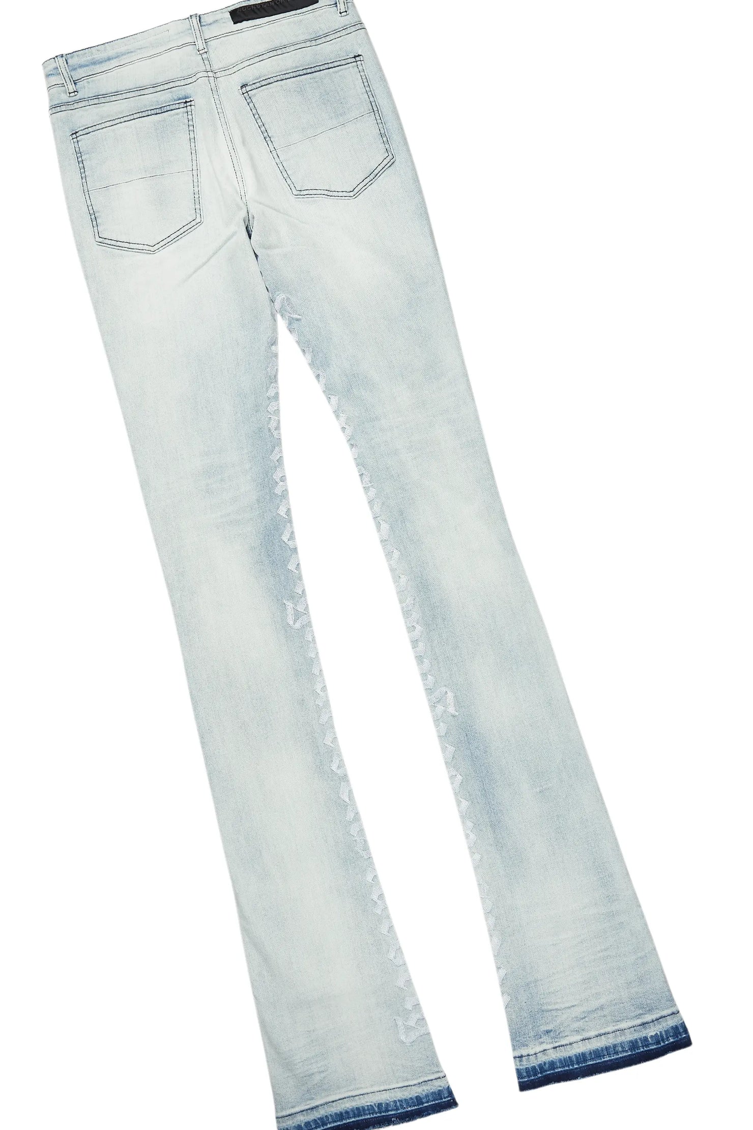 Karlo Royal Hoodie/Super Stacked Flare Jean Bundle