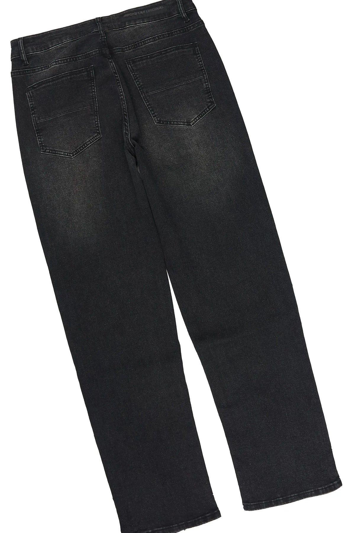 Clemente Dark Grey Rhinestone Button Down Shirt/Jean Set