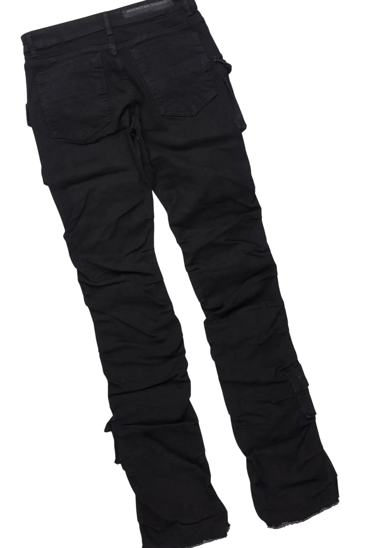 Grill Black T-Shirt/Stacked Flare Jean Bundle