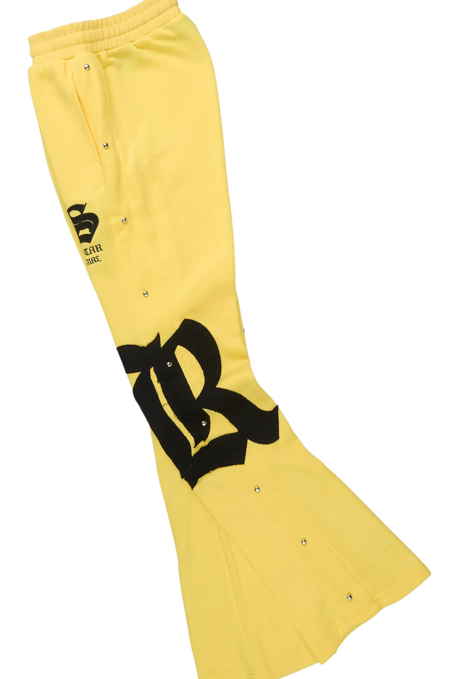 Shironda Yellow Snap Stacked Track Set