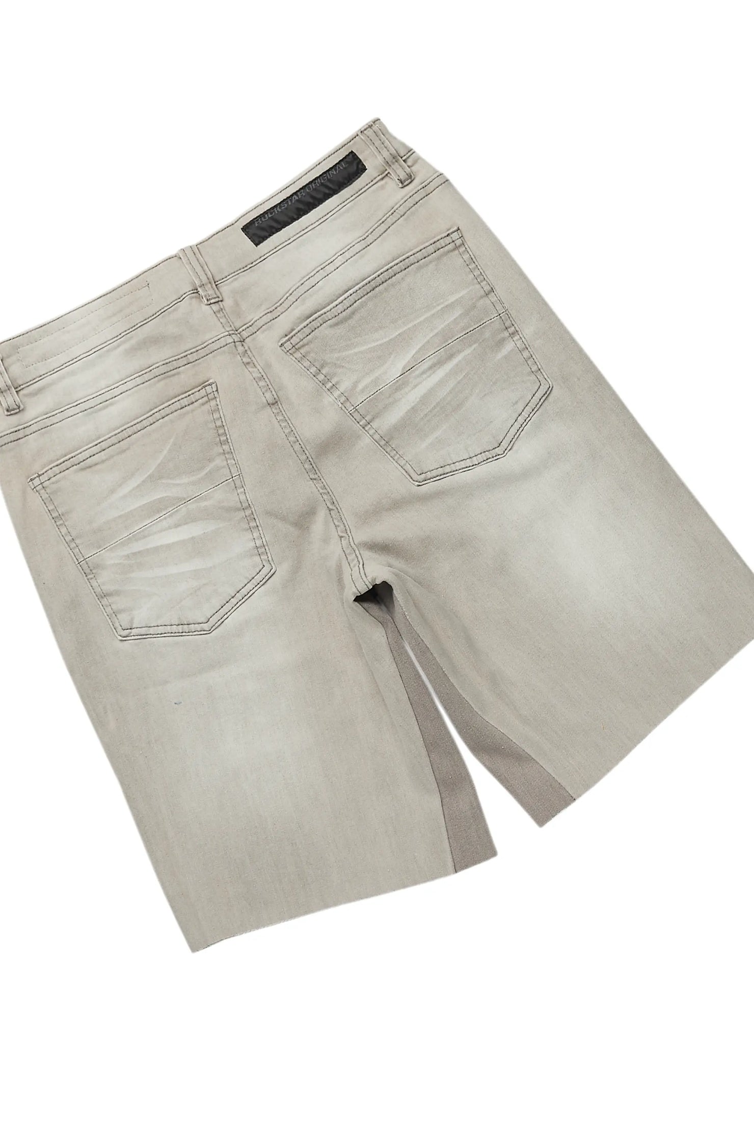 Akos White T-Shirt/Denim Short Set