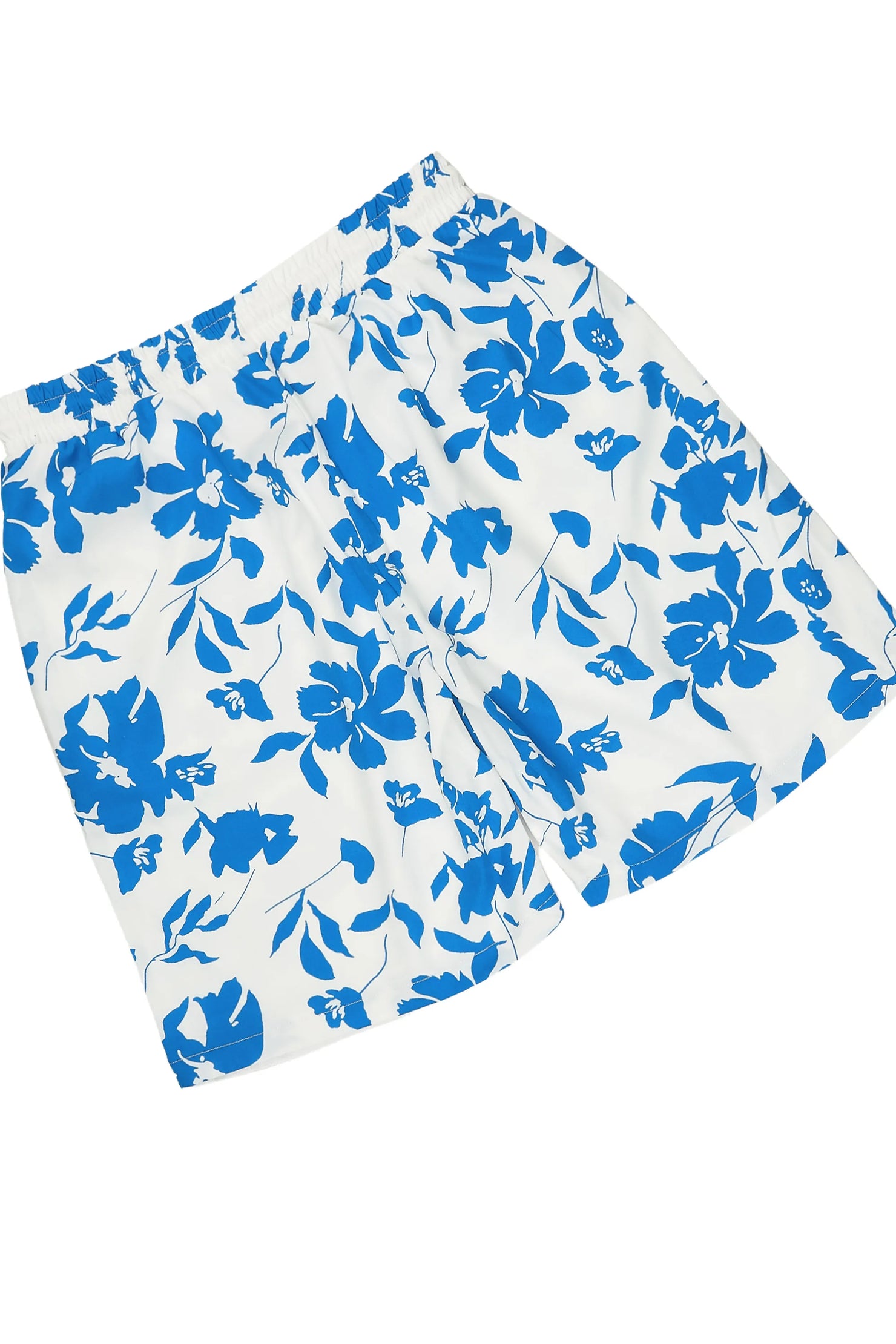 Puka Light Blue Button Down Shirt/Short Set