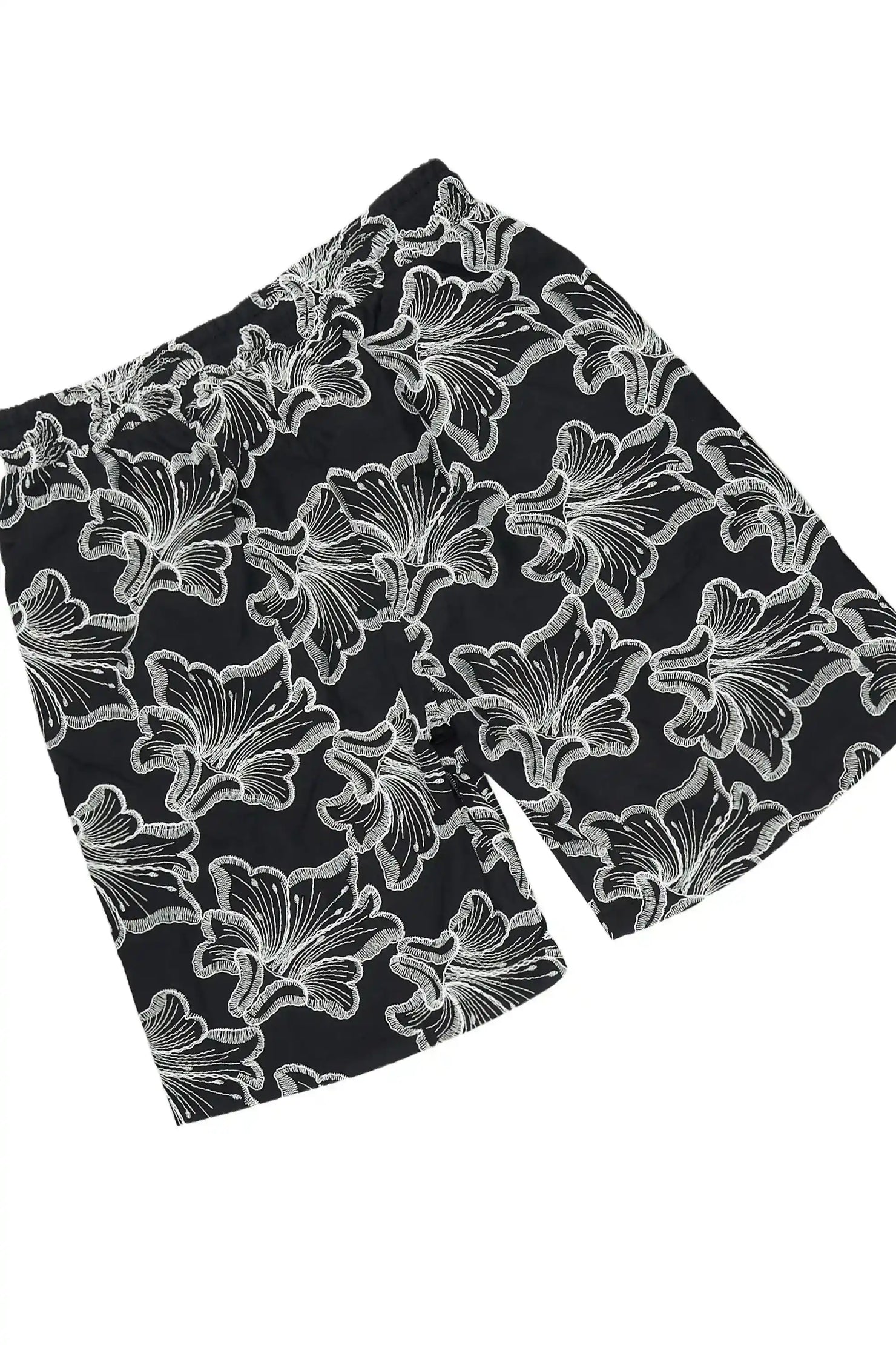 Phineas Black Button Down Shirt/Short Set