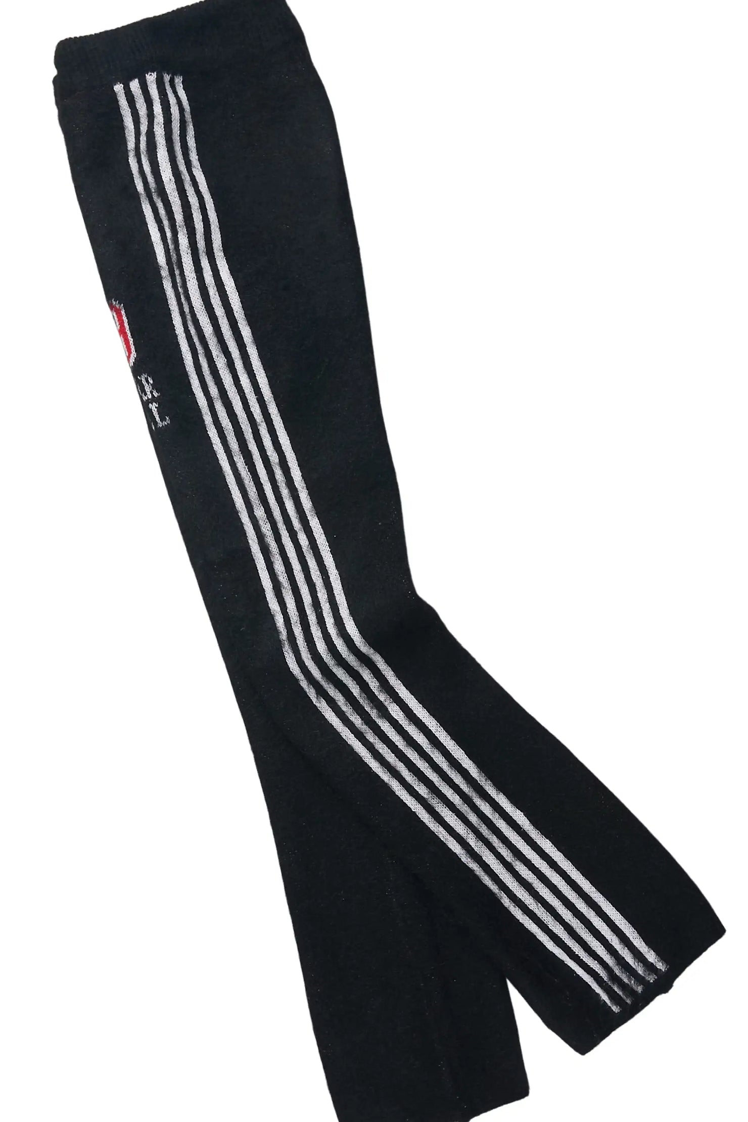 Boys Joaqui Black/Red Mohair Knit Trackset