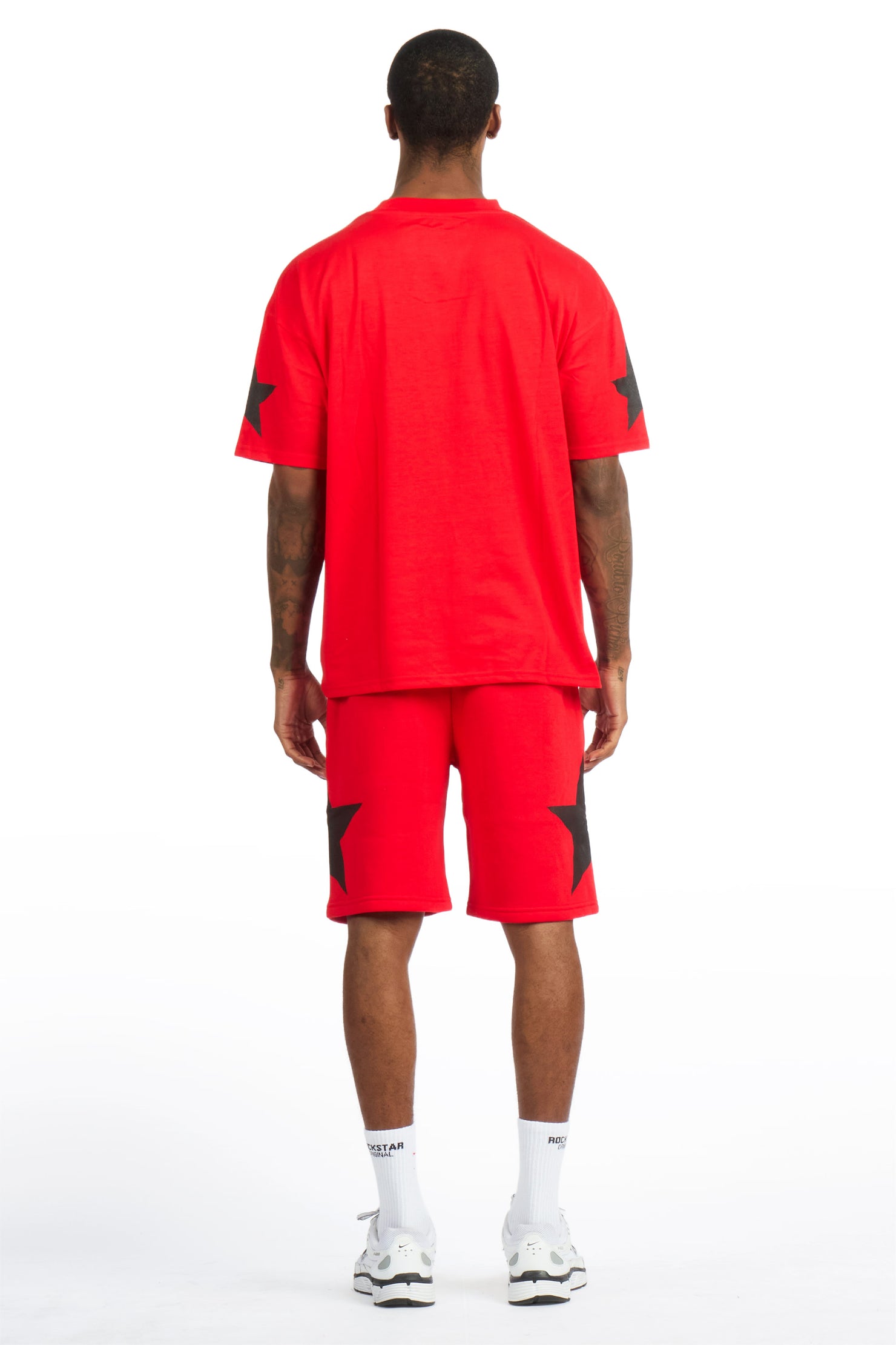 States Red/White Short Set