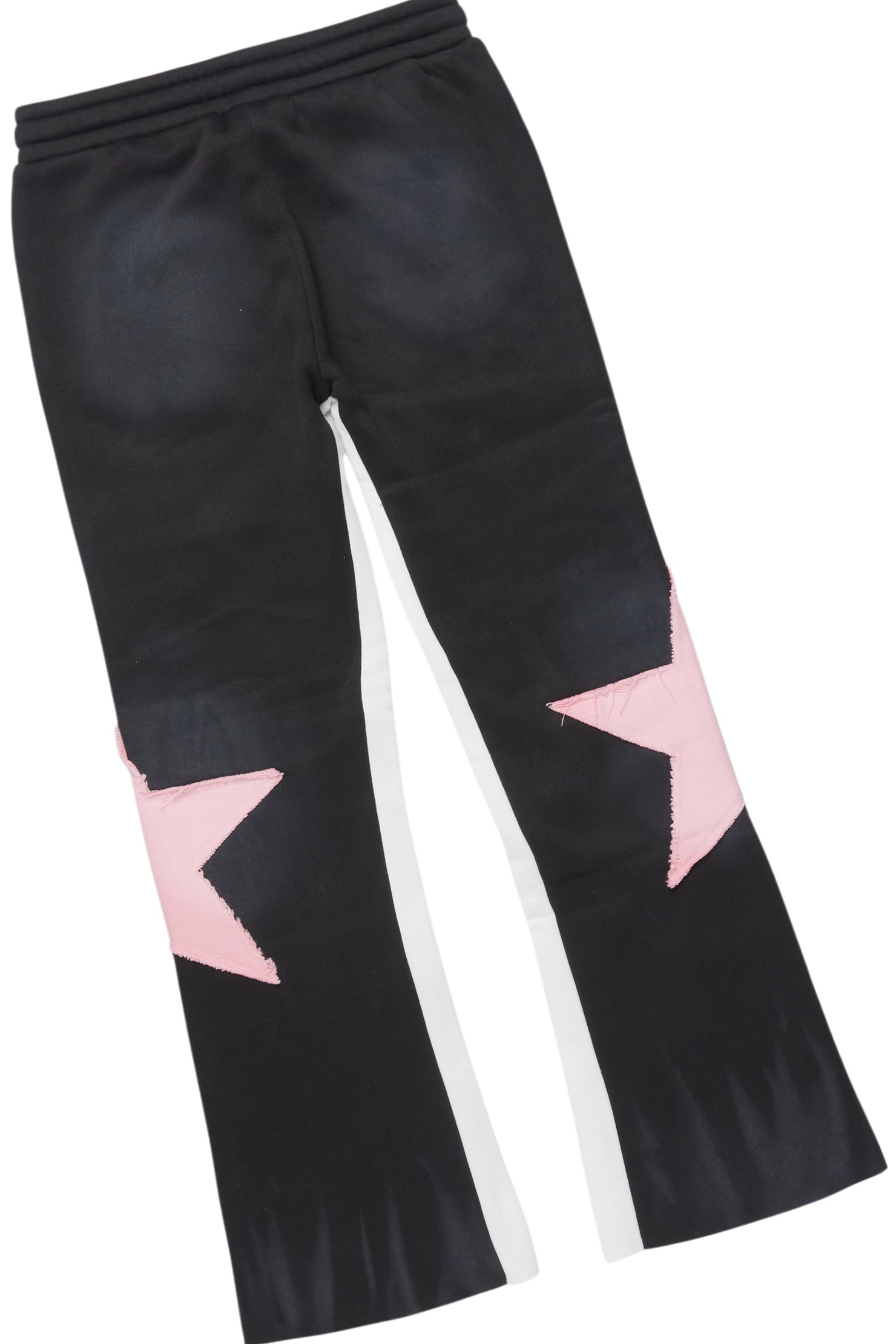 Girls Khaly Black/Pink Track Set