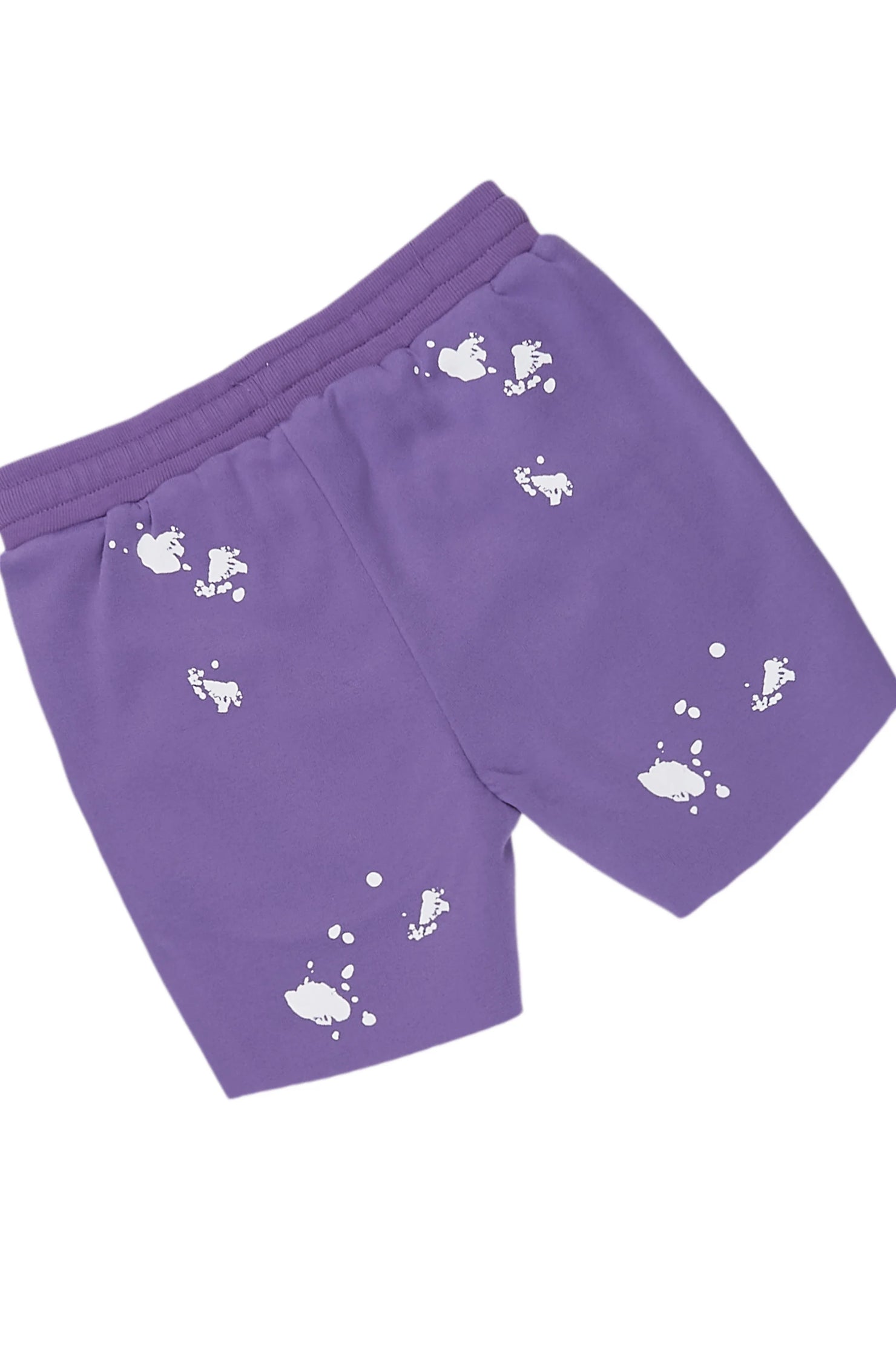 Girls Just Between Us Purple Short Set
