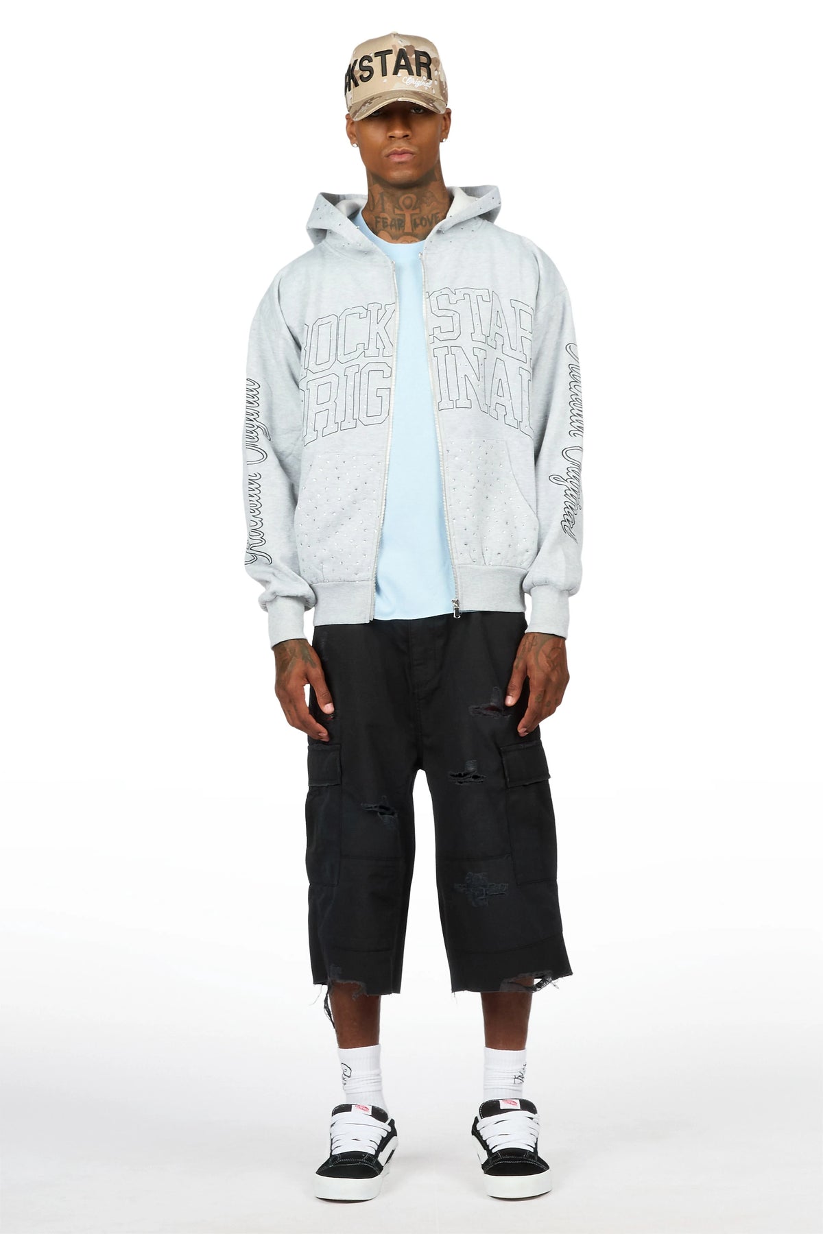 Bronsen Black Cargo Jort