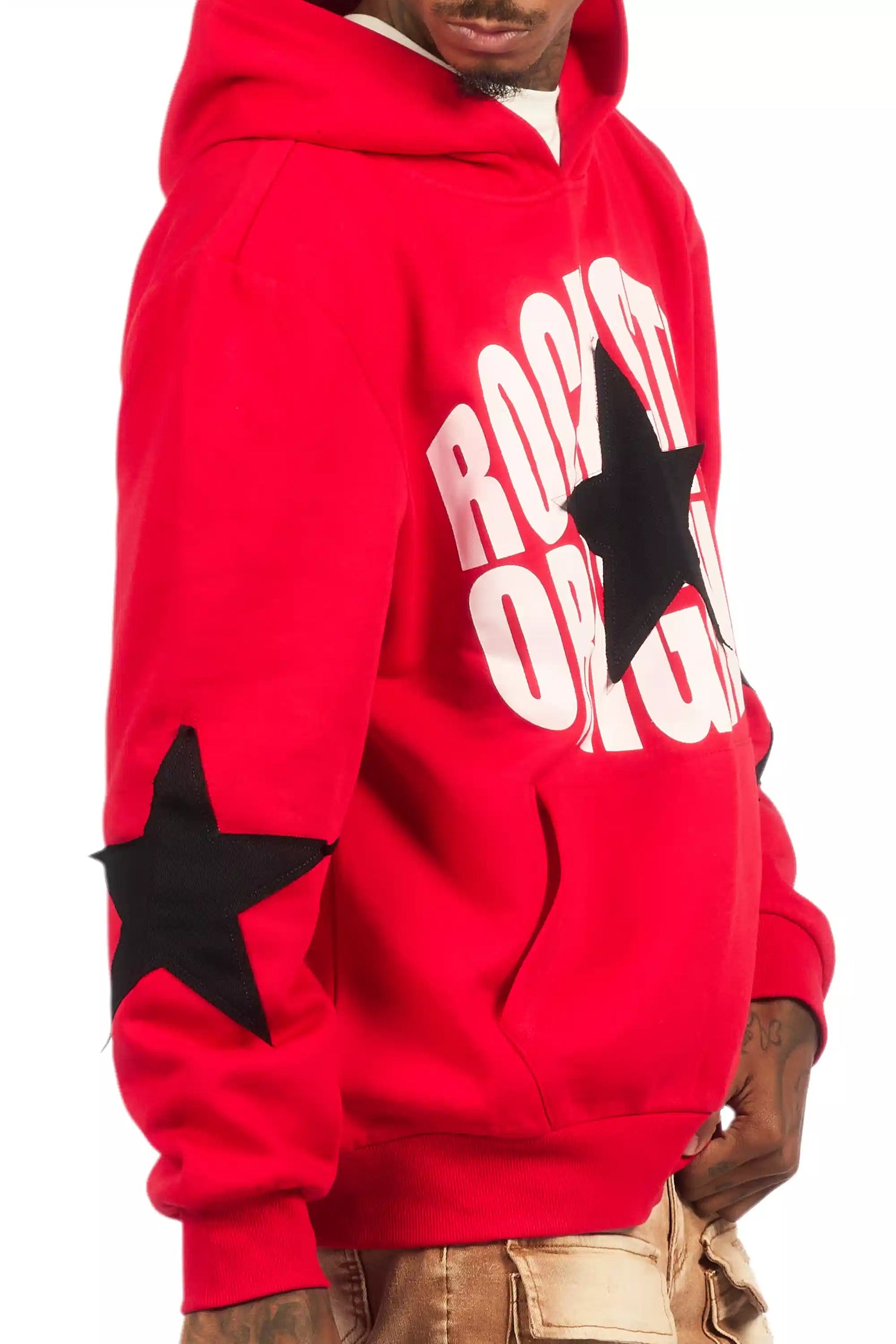 States 2.0 Red Graphic Hoodie