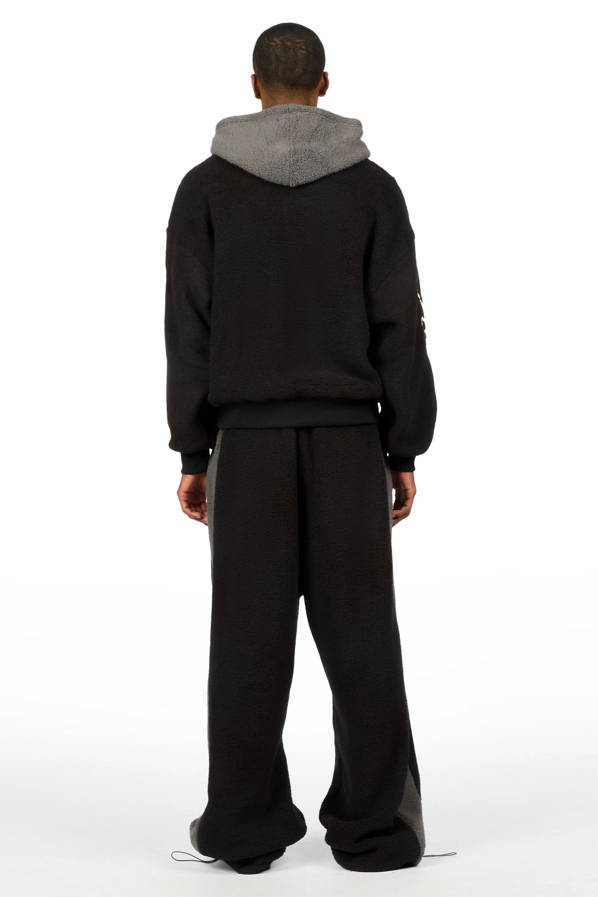 Divino Black Hoodie/Jogger Track Set