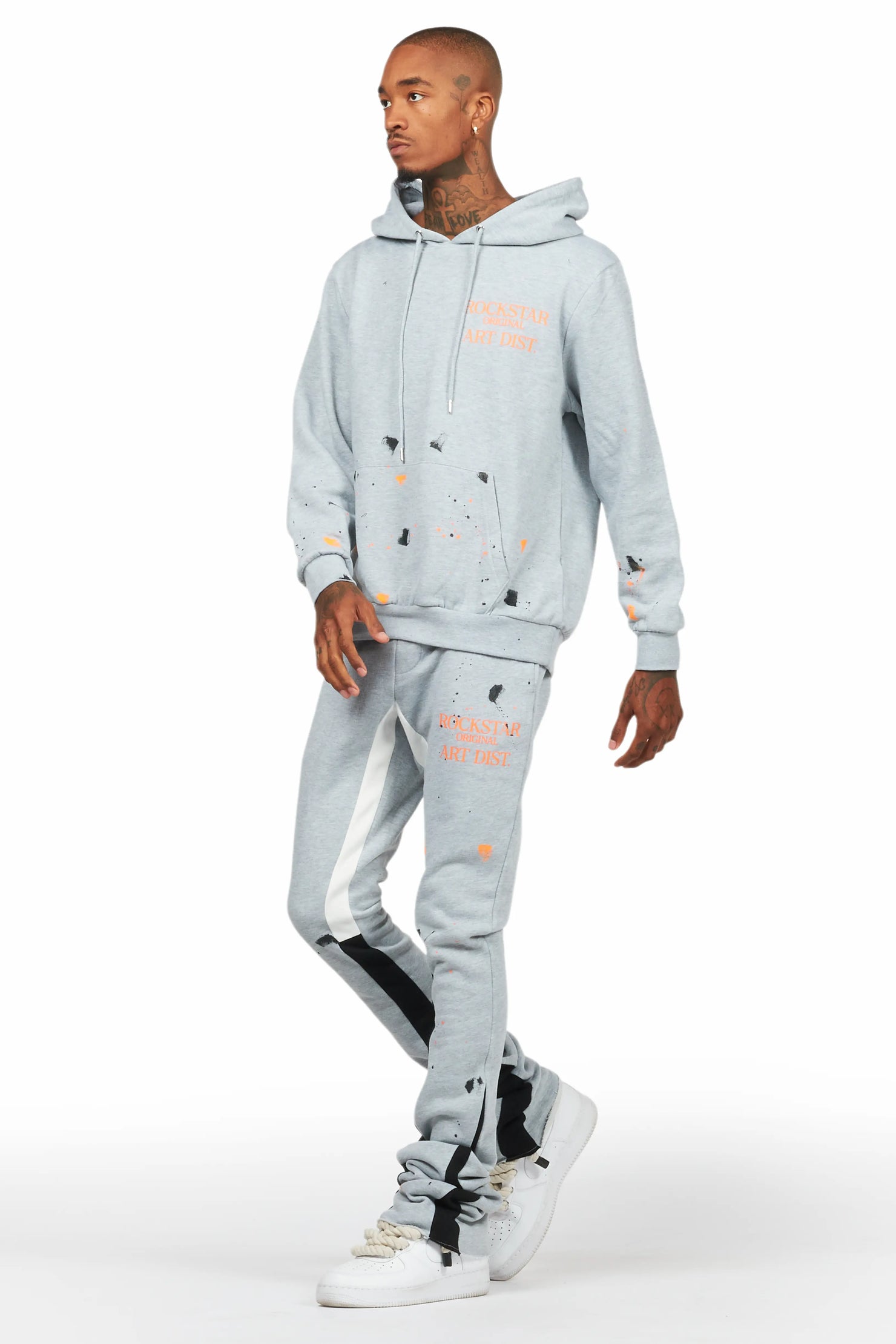 Raffer Heather Grey 2.0 Super Stacked Flare Track Set