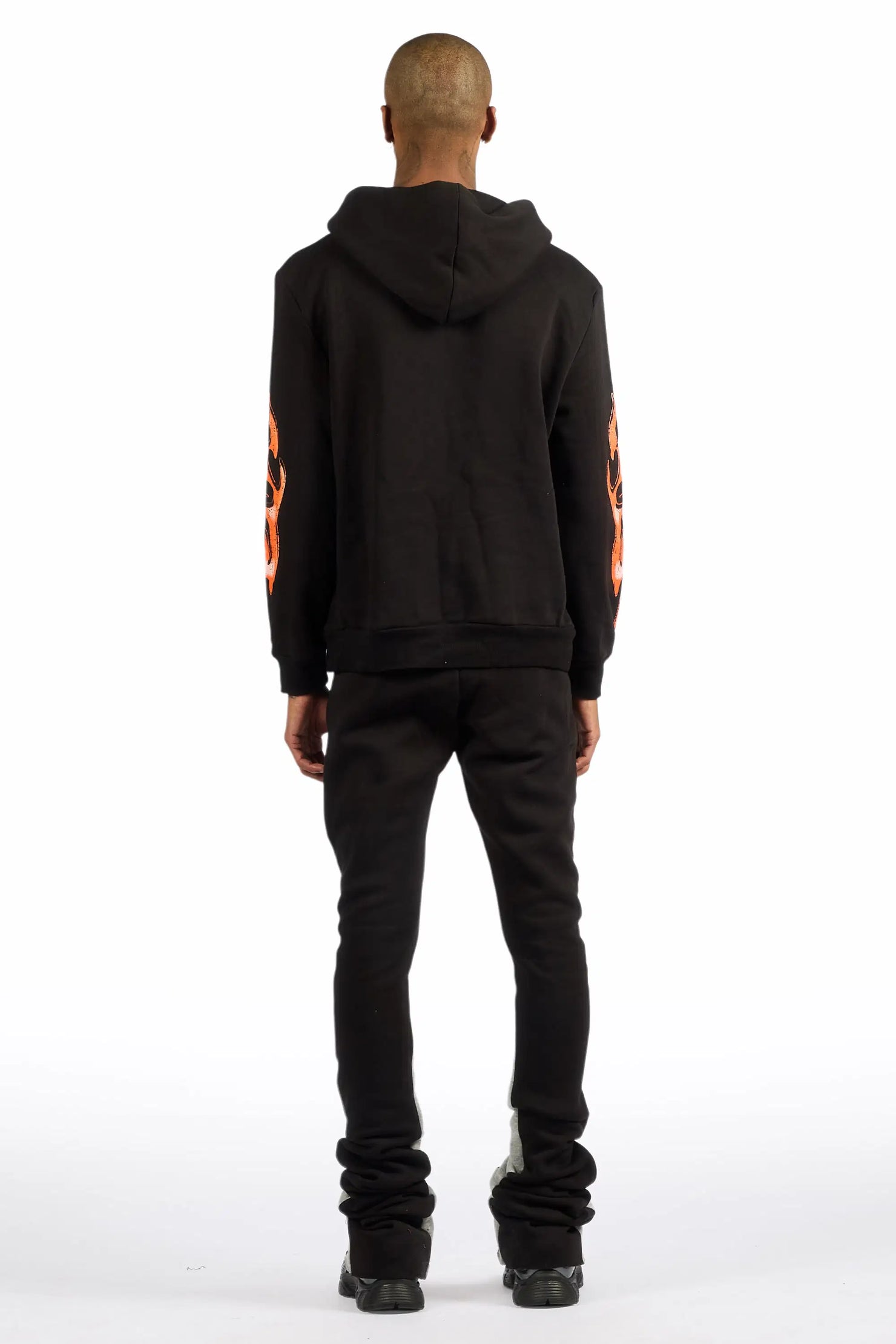Blaek Black/Multi Hoodie/Super Stacked Track Set