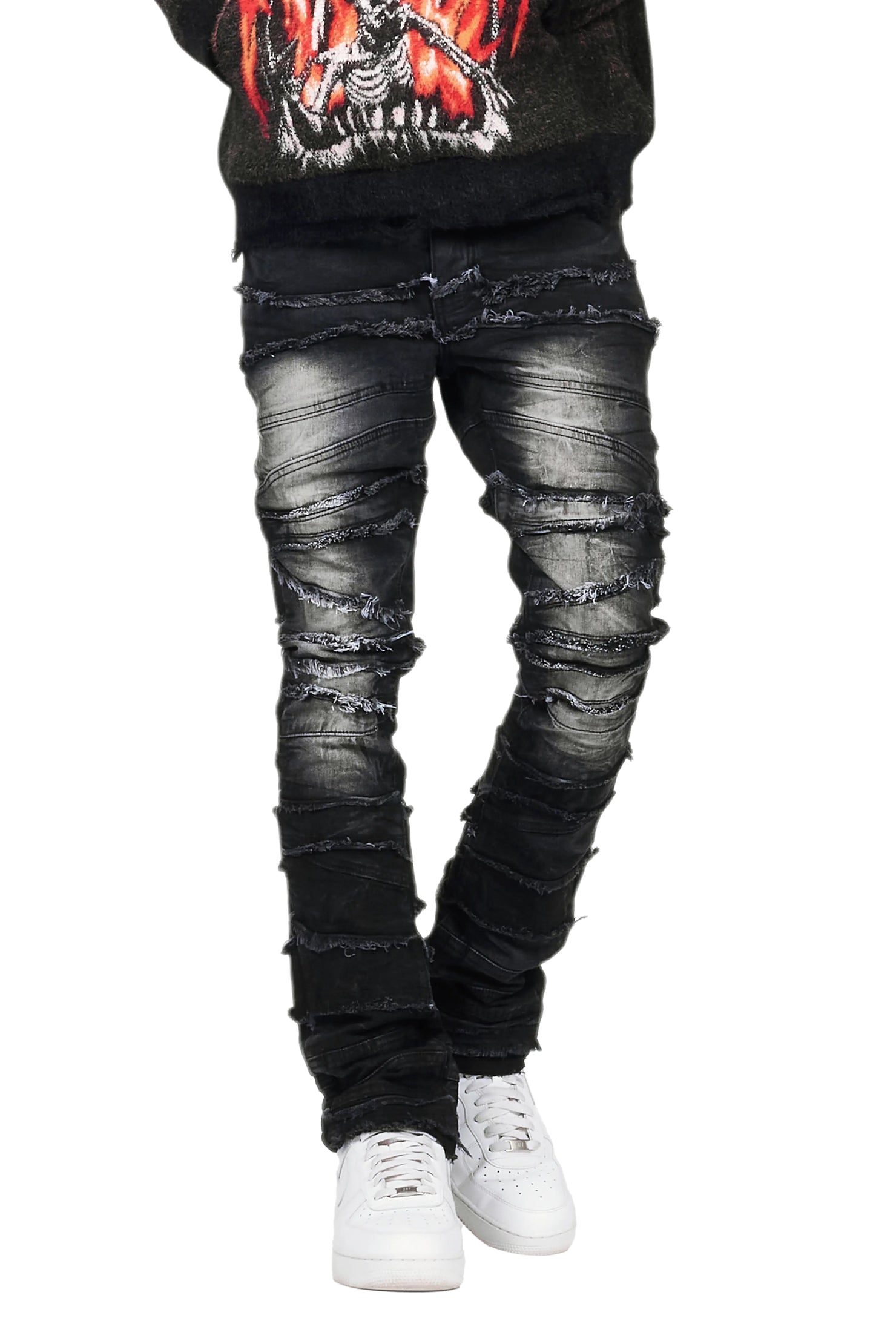 Franko Black Slim Fit Jean