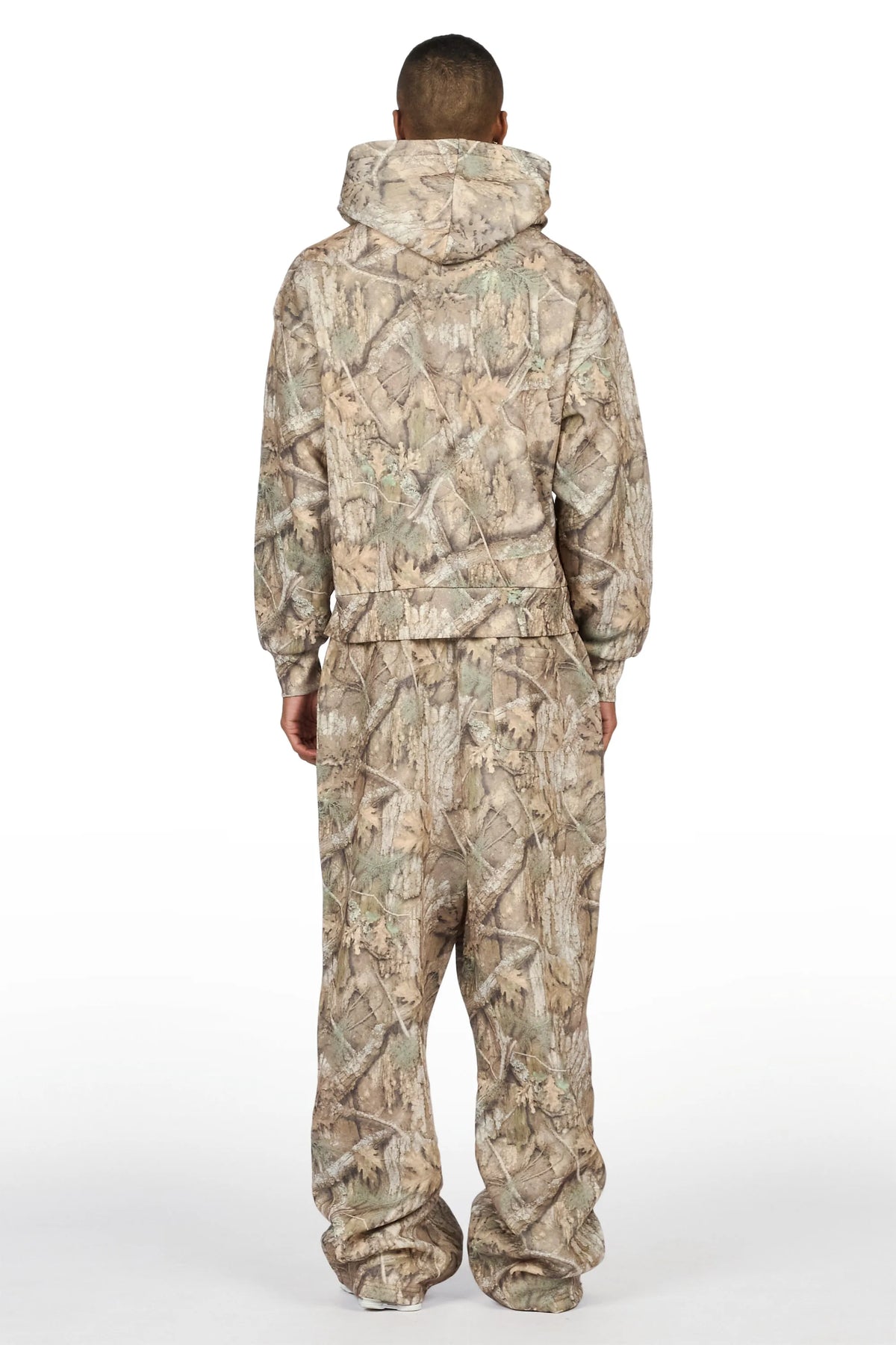 Kirin Tree Camo Hoodie/Baggy Pant Track Set