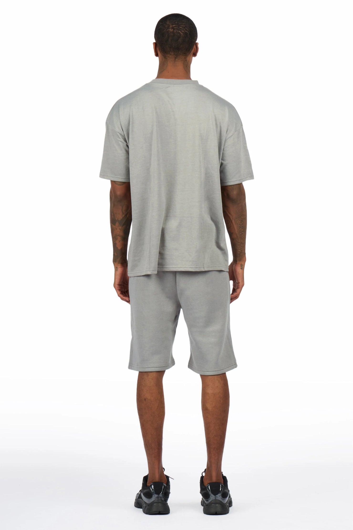 Sana Grey Short Set