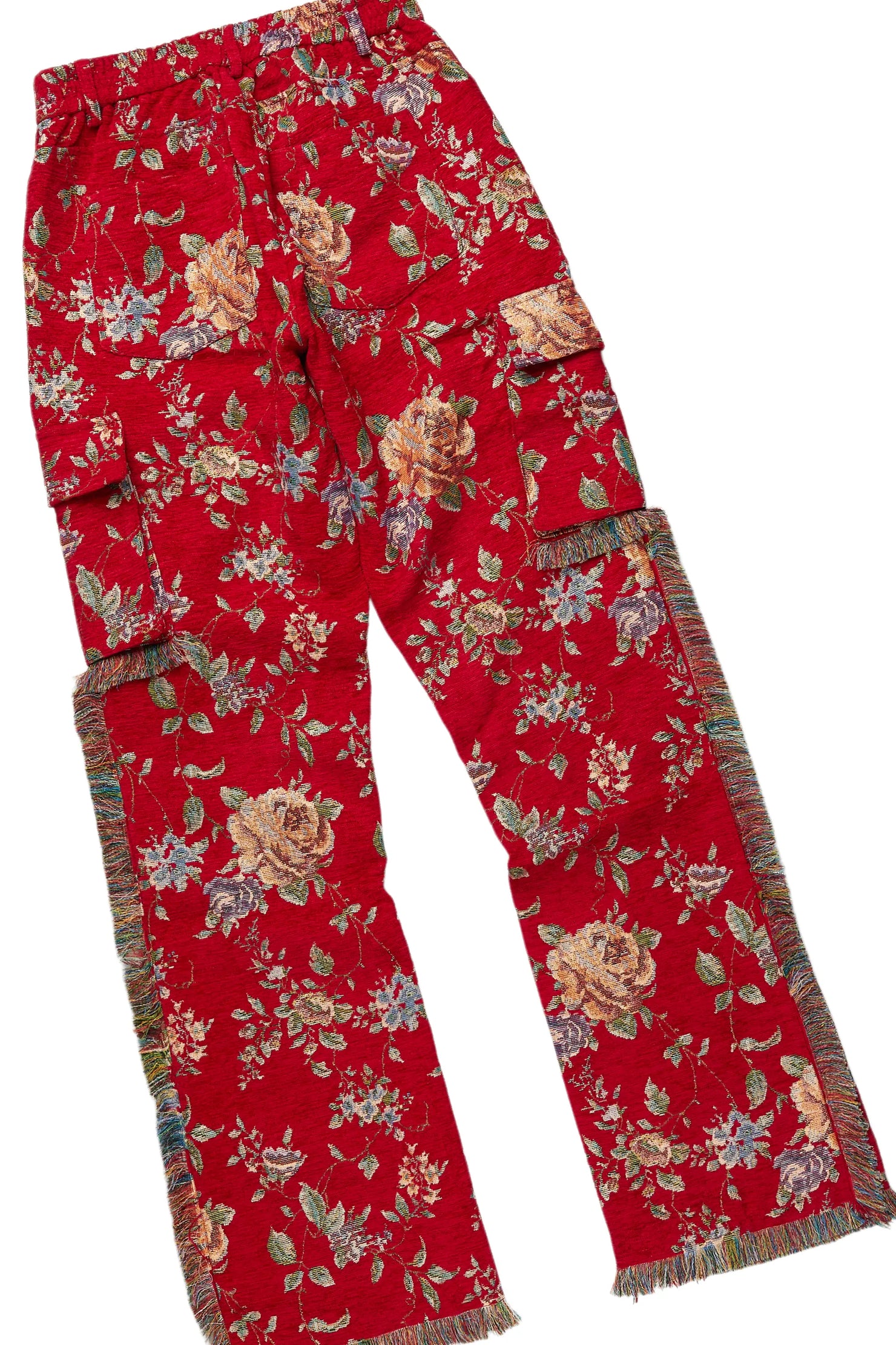 Arsenia Beige/Red Hoodie & Pant Set