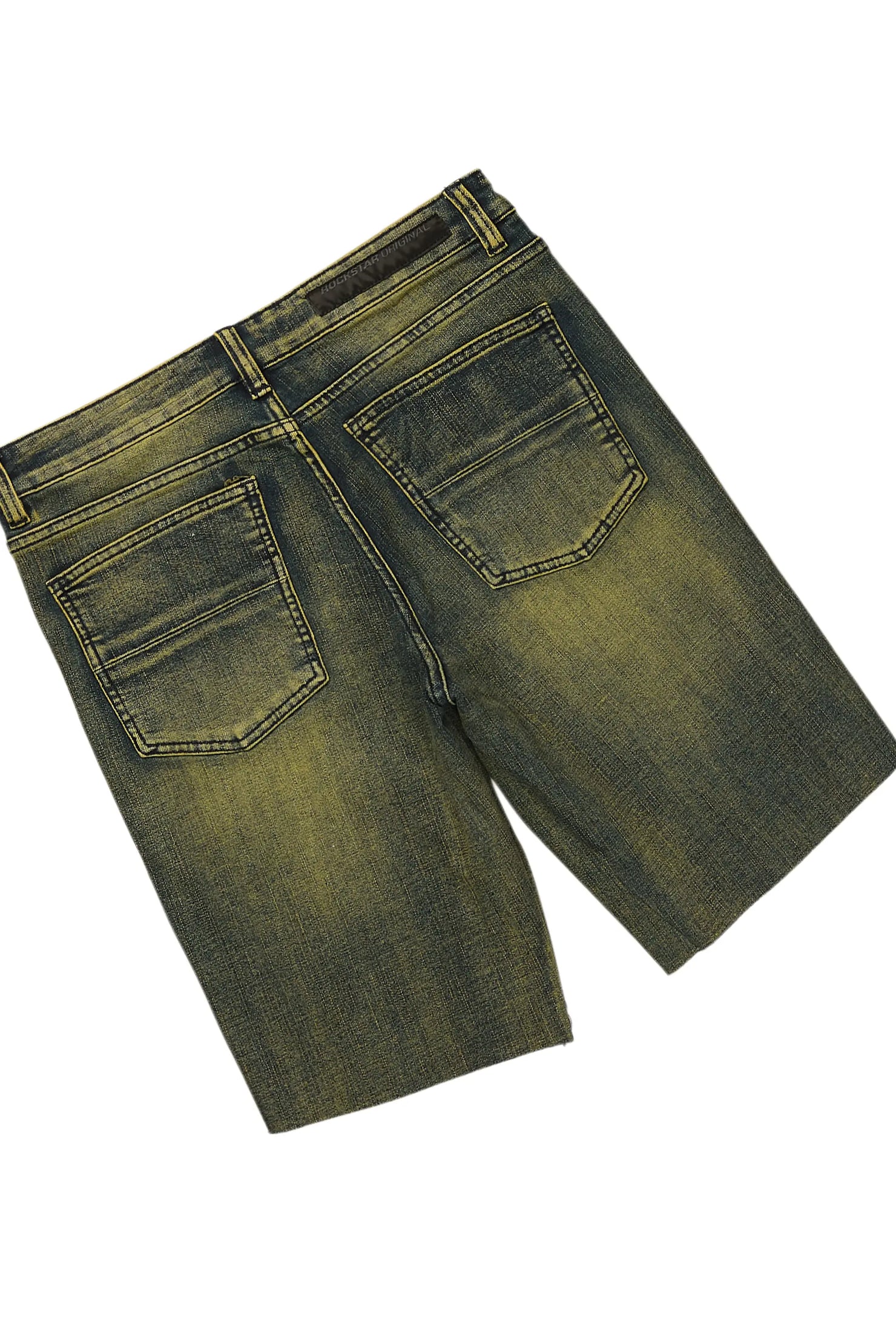 Akos Black/Red Tint T-Shirt/Denim Short Set