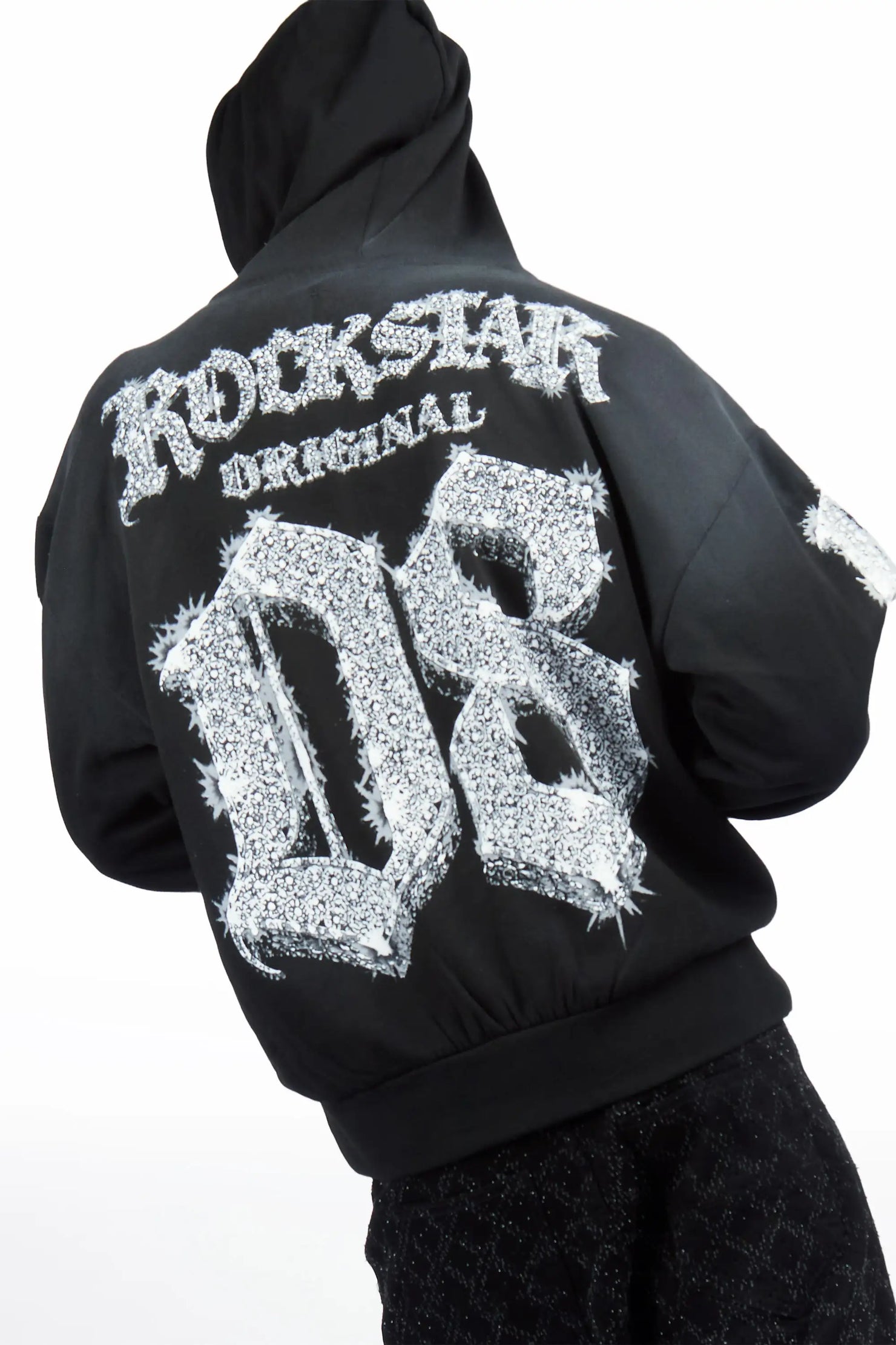 Noctis Black Graphic Hoodie