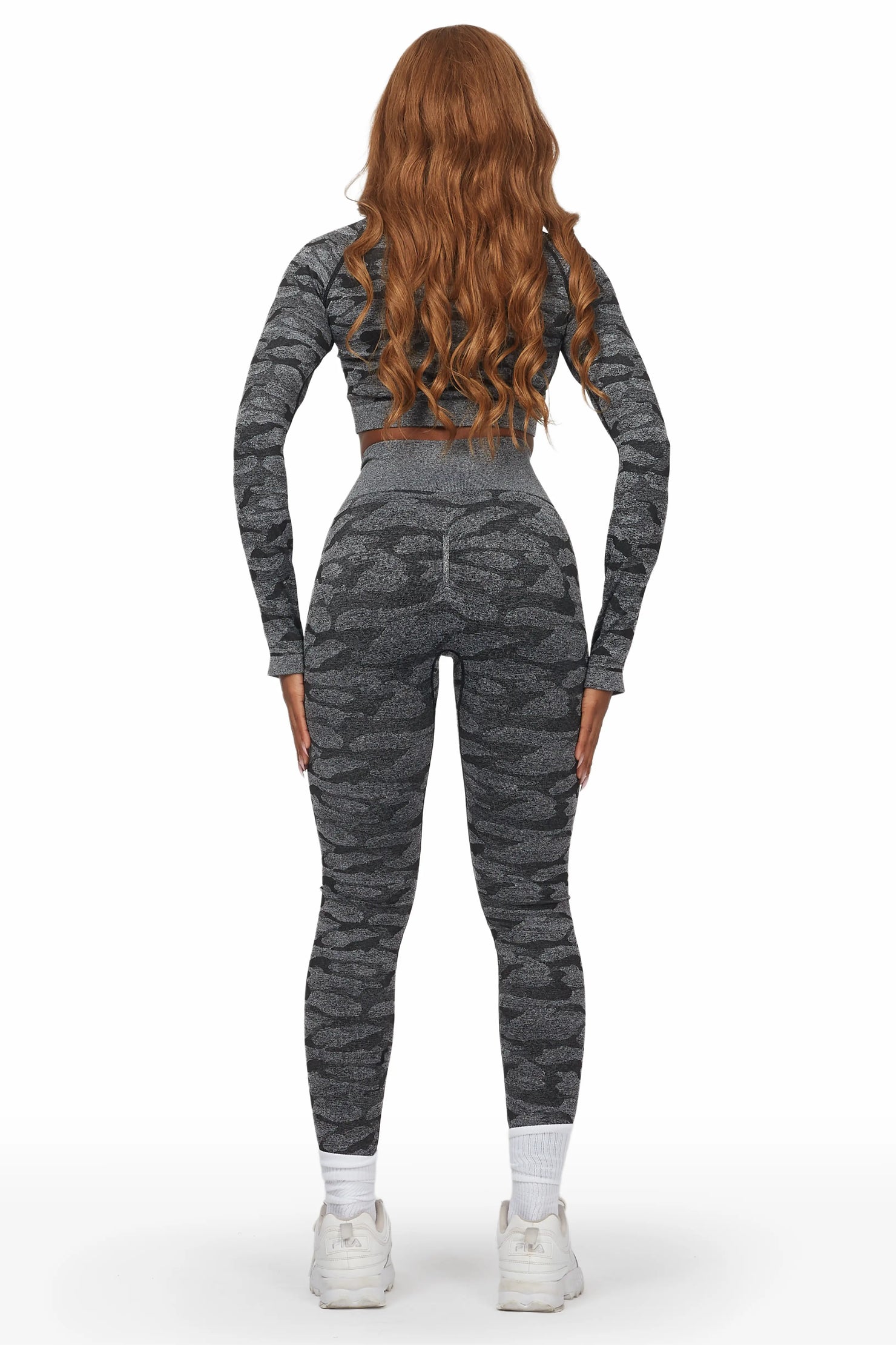 Sanaii Grey Camo Active Set