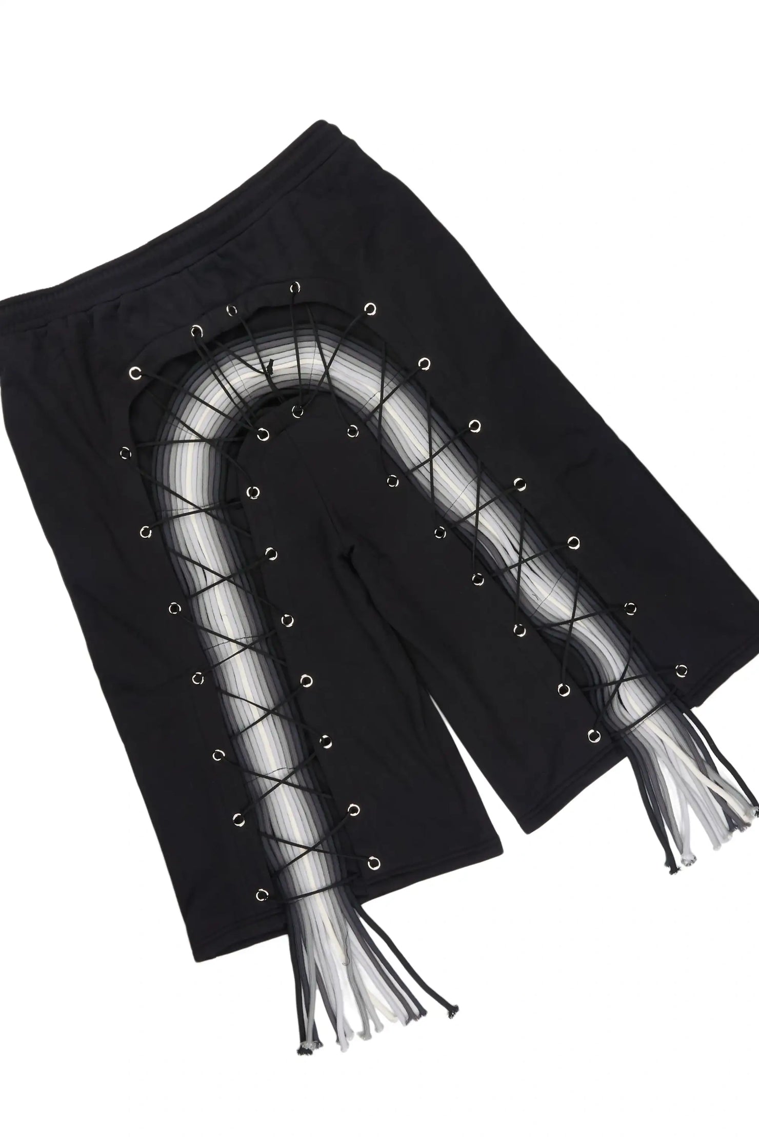 Jolan Black Cut Sleeve T-Shirt/Jort Set