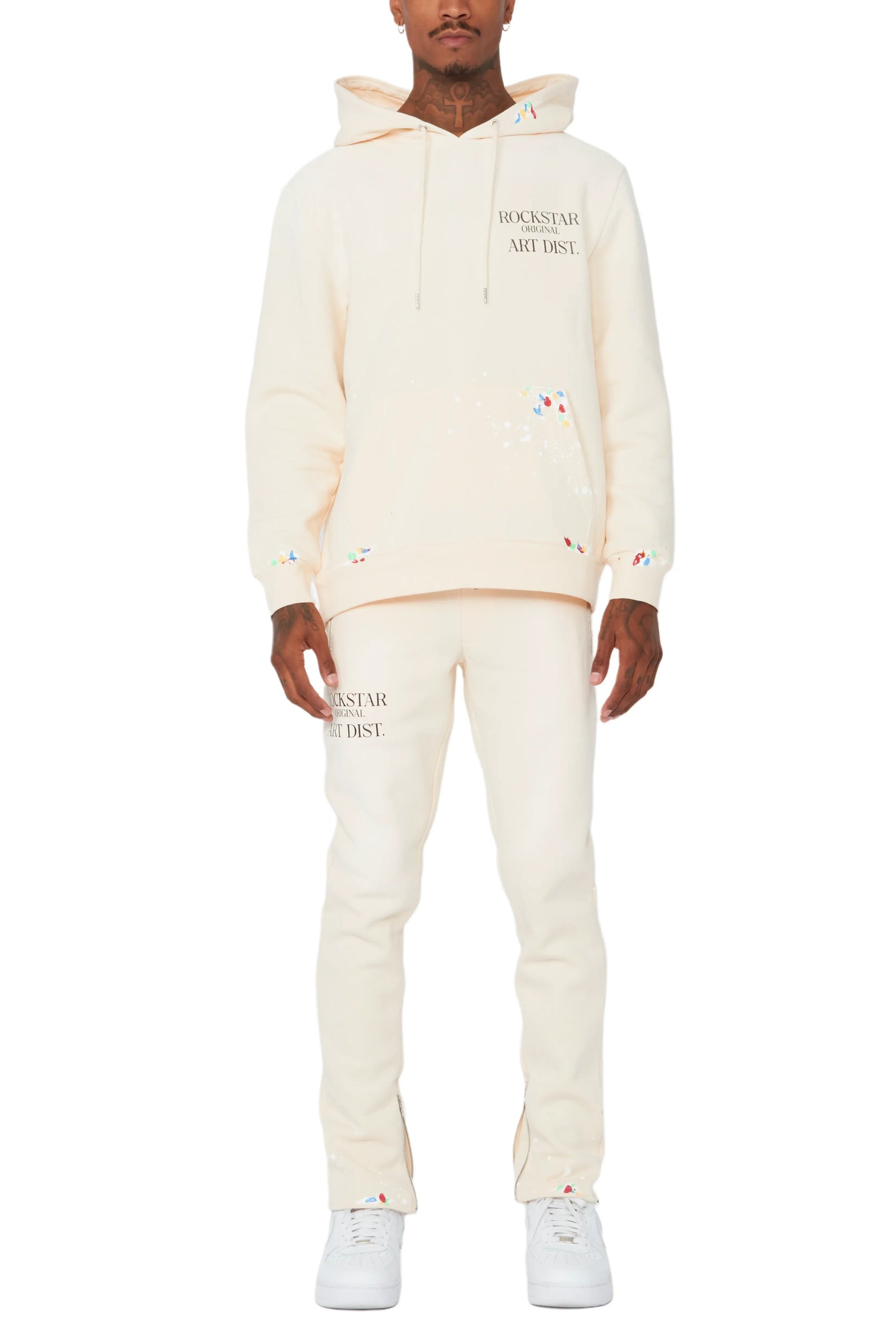 Rockstar Art Dist. Stone Slim Fit track Set