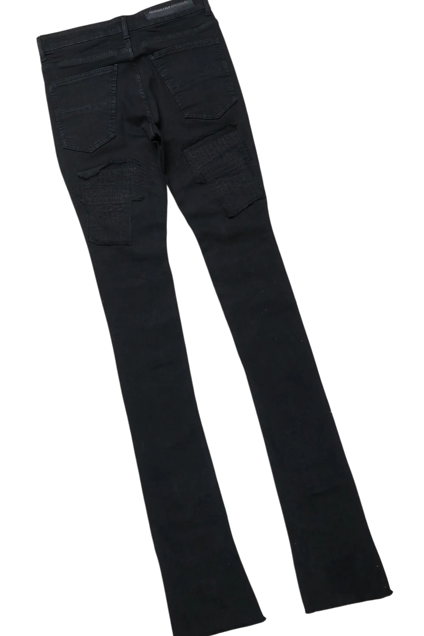 Lake Black Knit Sweater & Camden Super Stacked Flare Jean Bundle