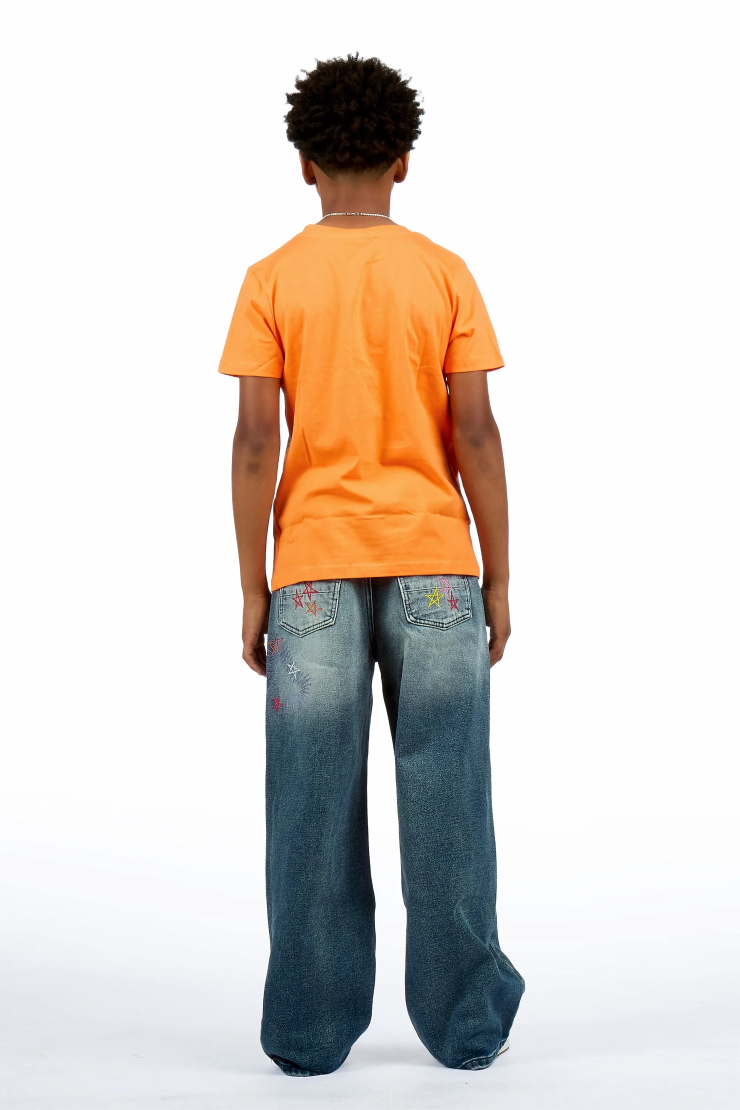 Boys Levi Denim Wash Baggy Fit Jean