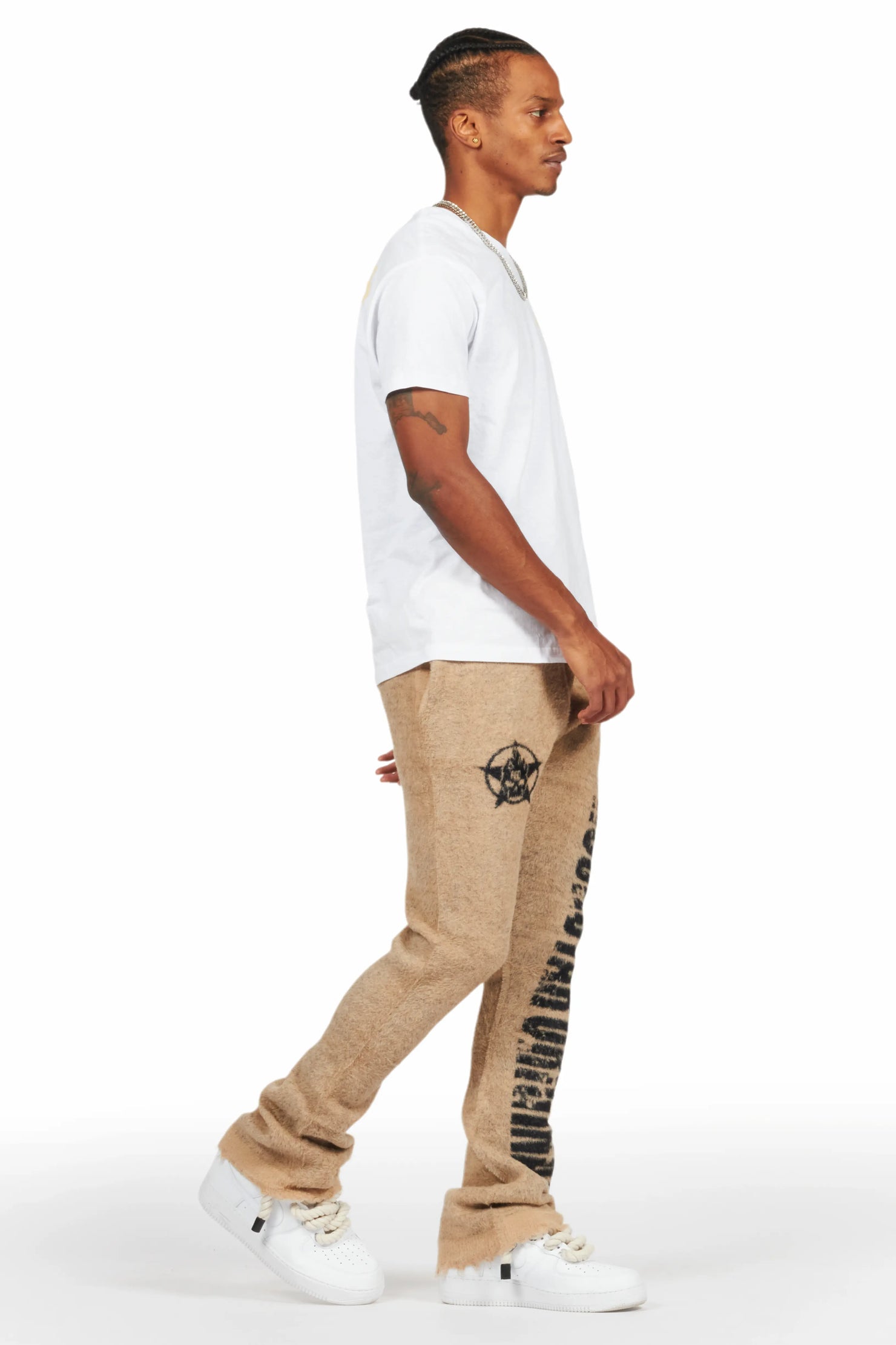 Lake White/Beige Graphic T-Shirt