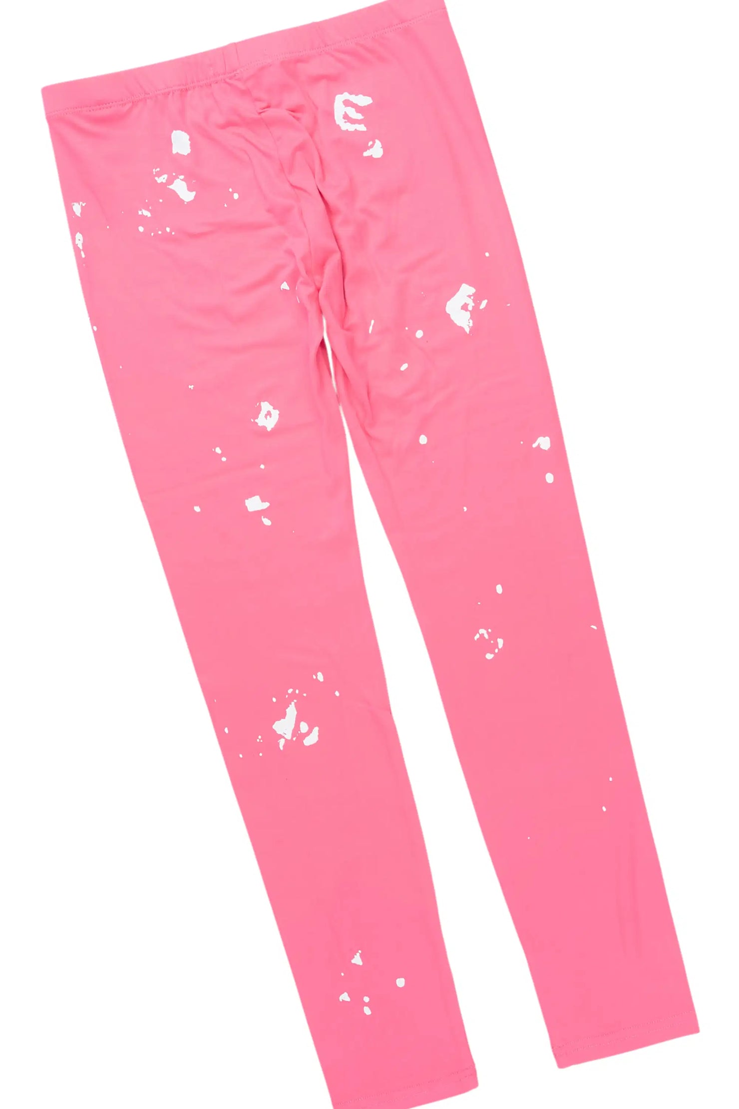 Girls Living For It Pink Long Sleeve Lounge Set
