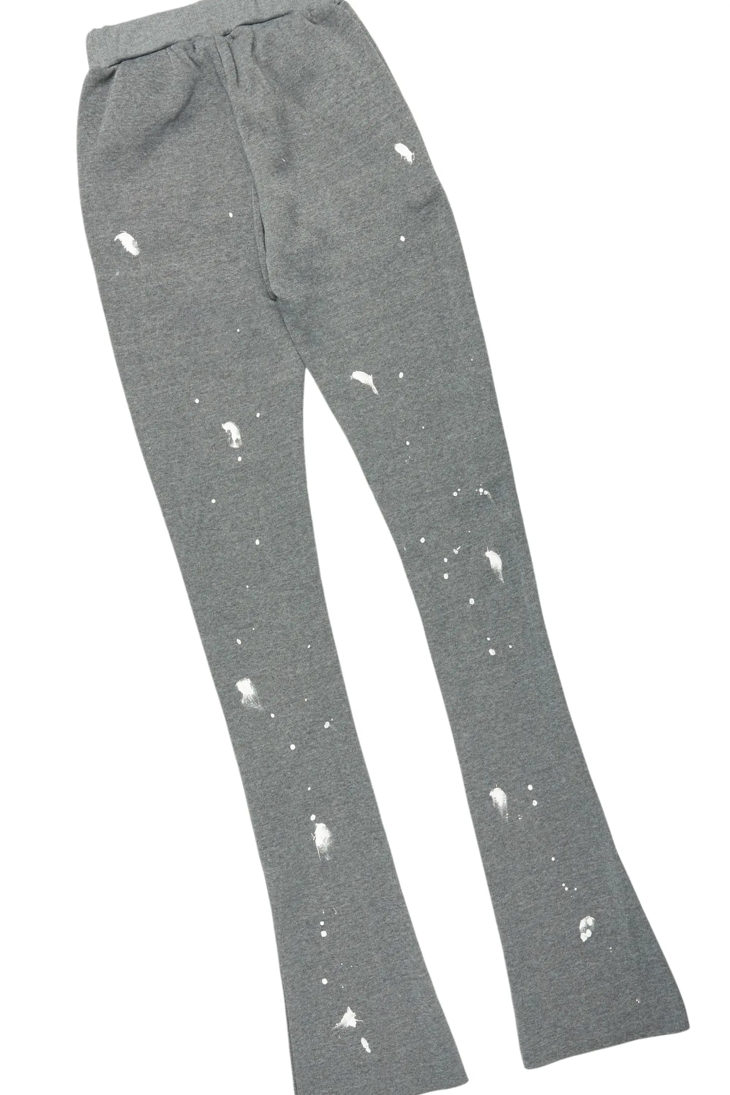 Halloway Heather Grey Zip Up Super Stacked Trackset