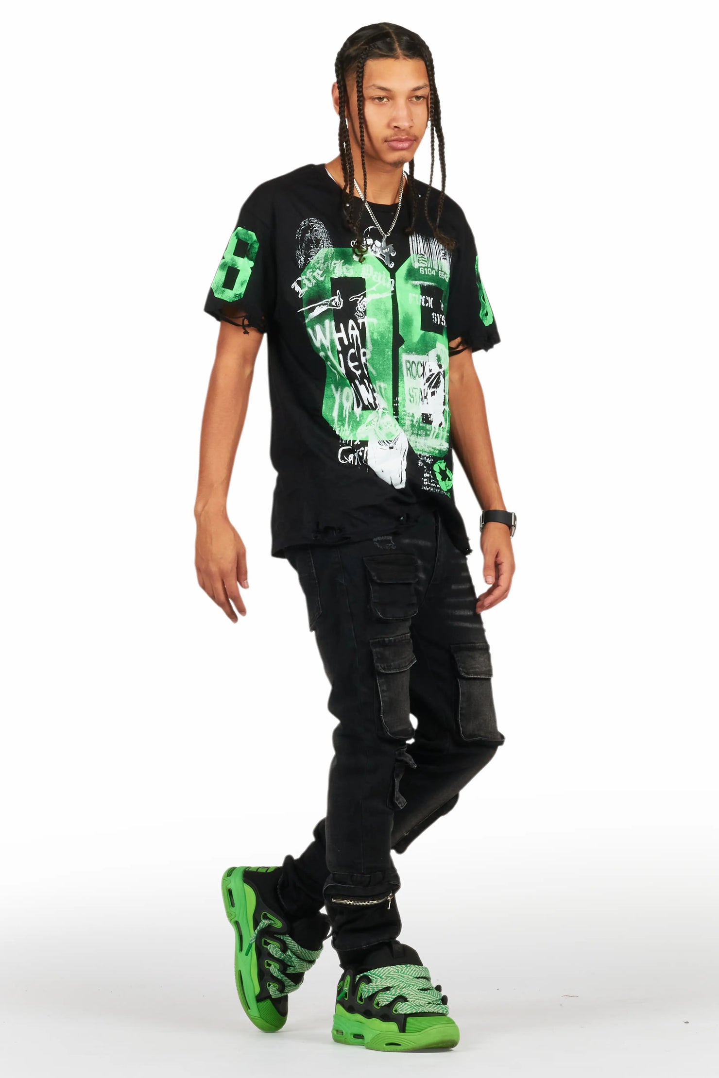 Korol Black Skinny Fit Jean