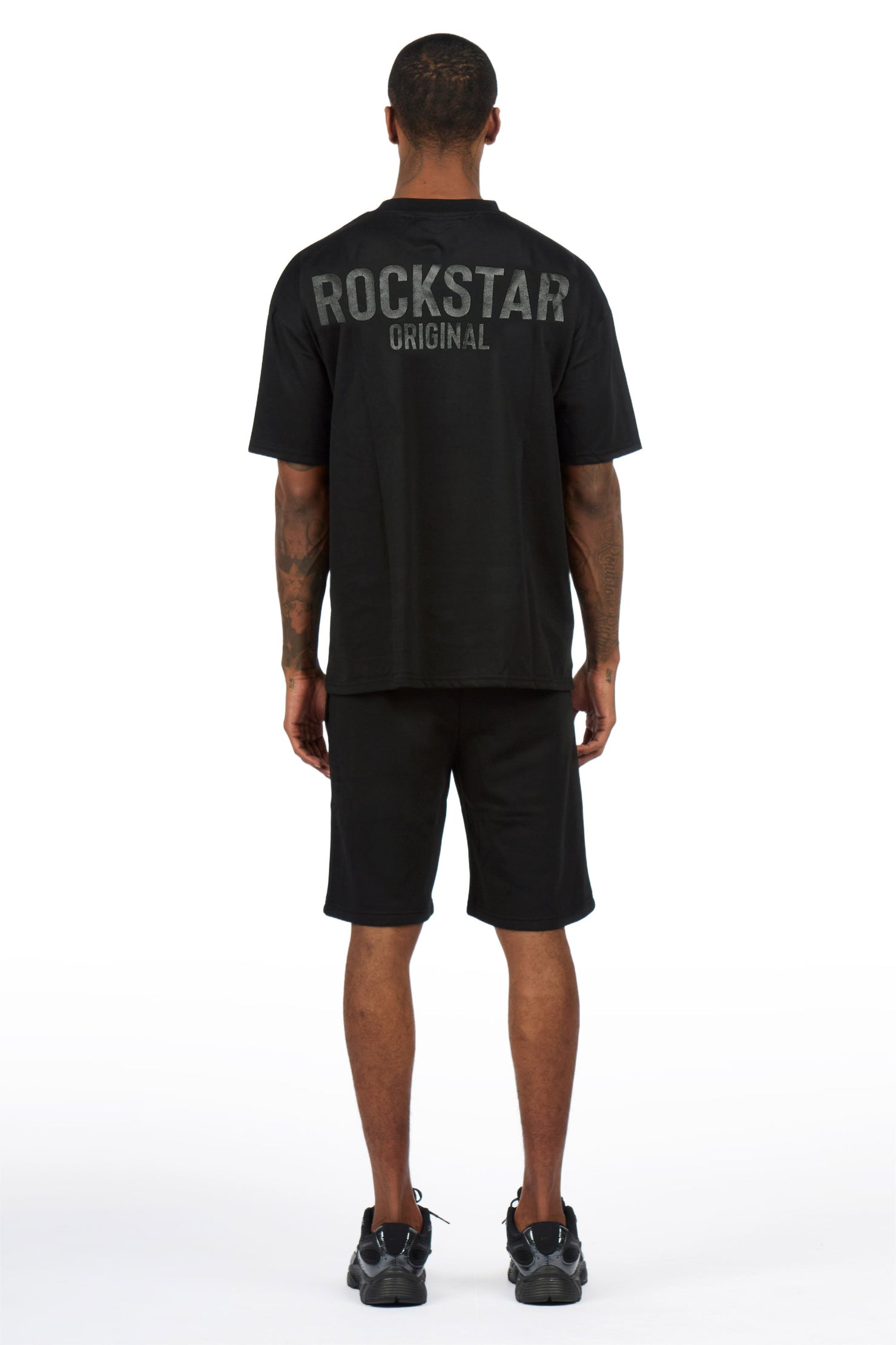 Sana Black/Black Short Set
