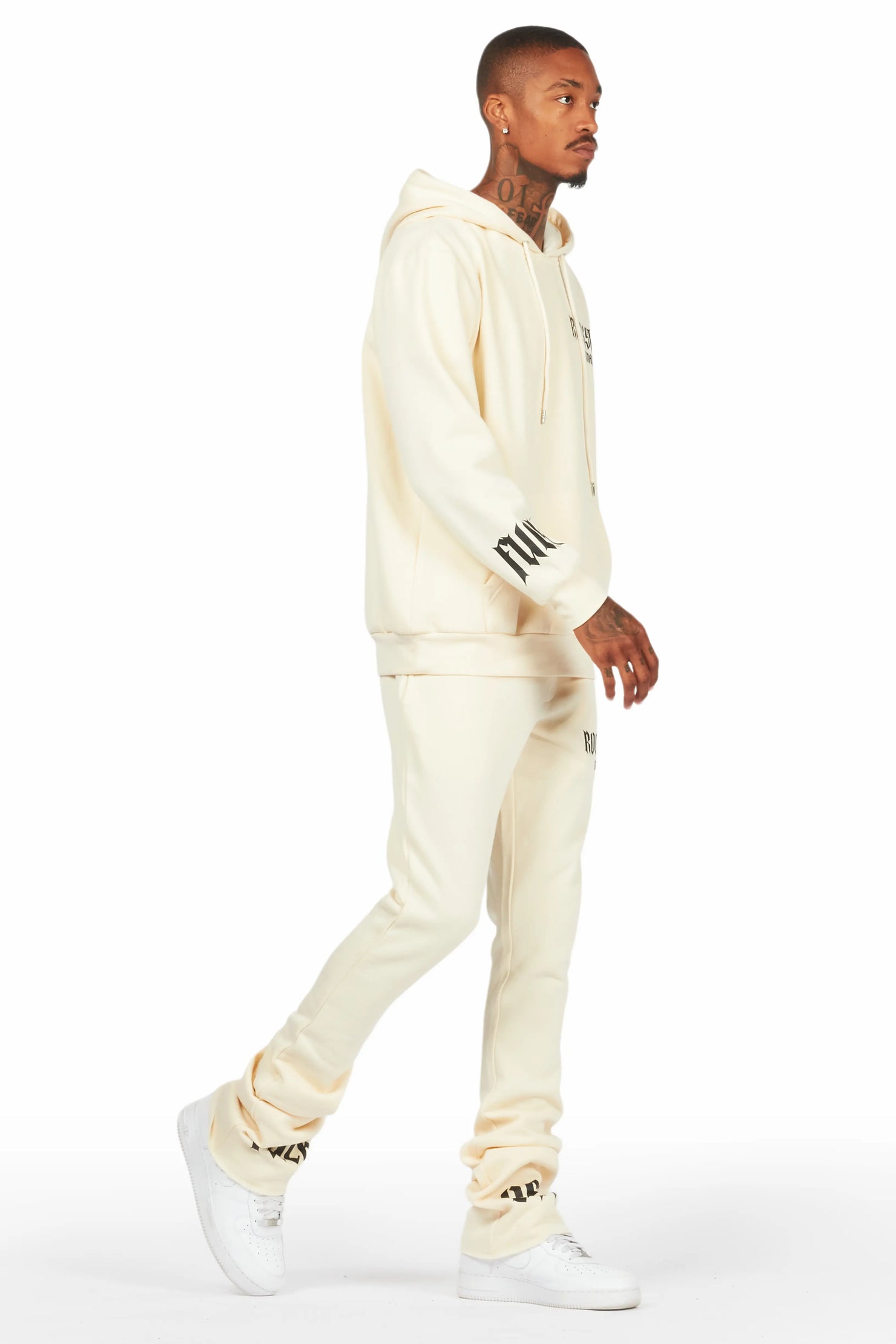 Omar Tan Stacked Flare Track Set