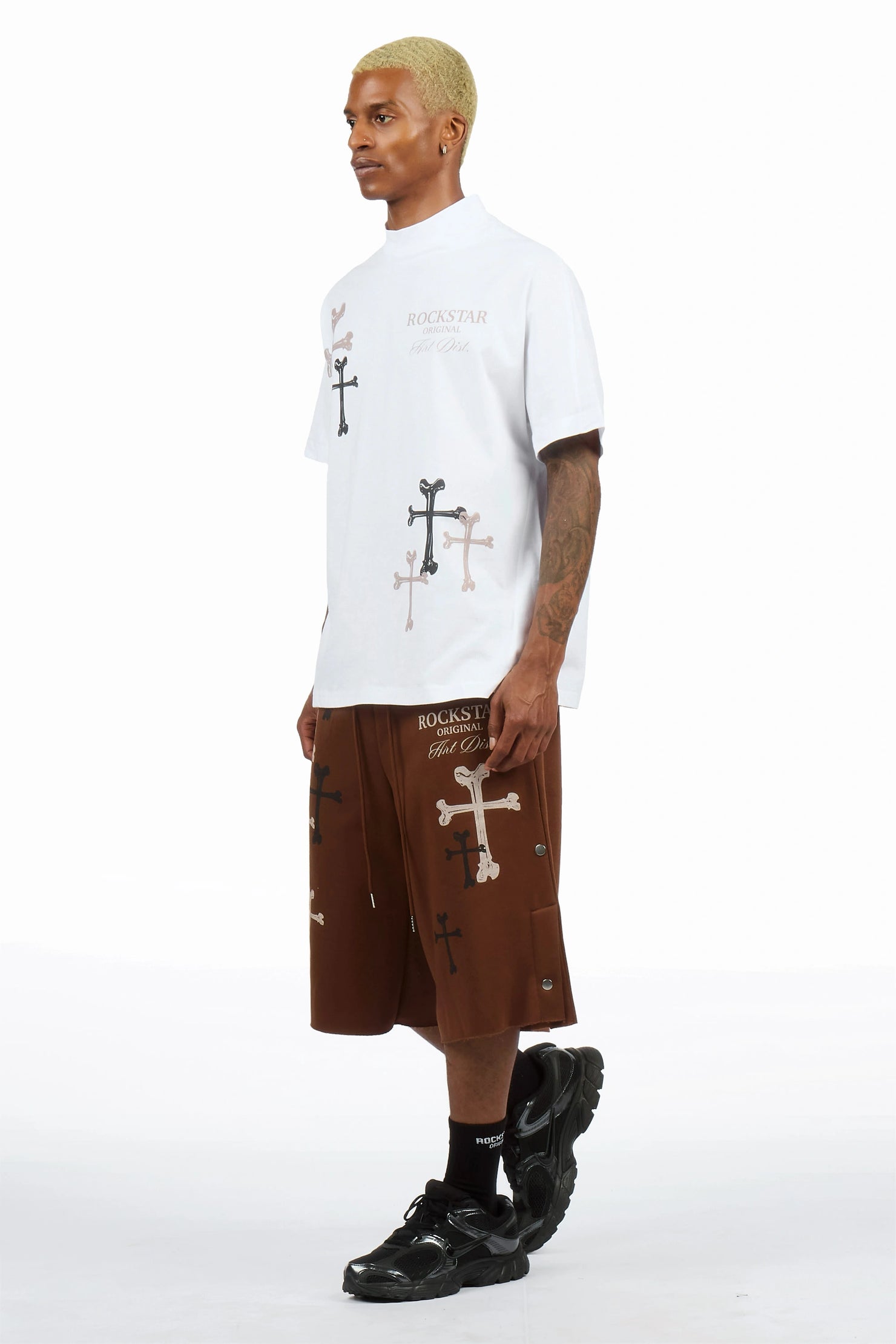Roddy Brown T-Shirt/ Short Set