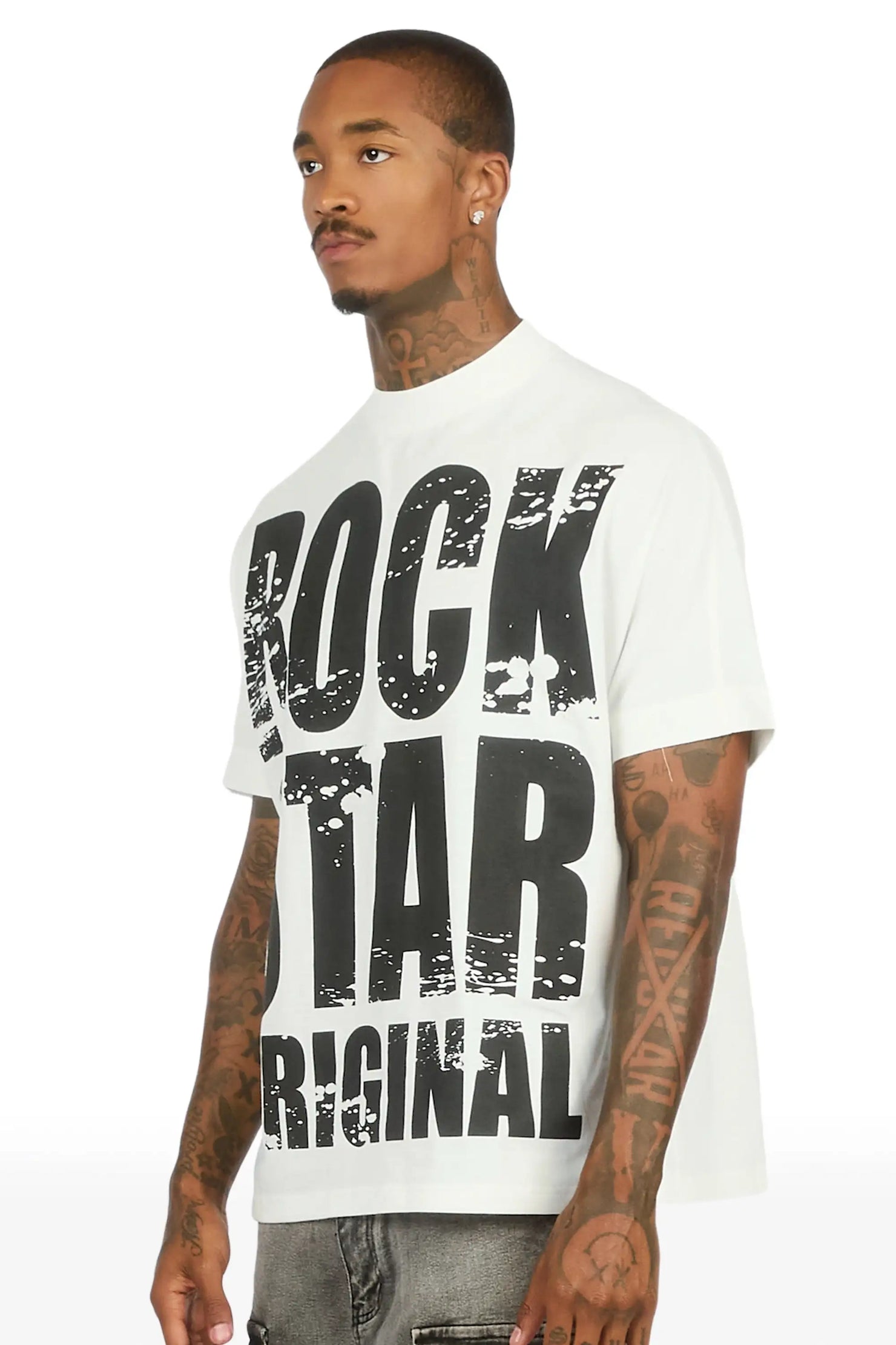 Higantic White Dolman T-Shirt