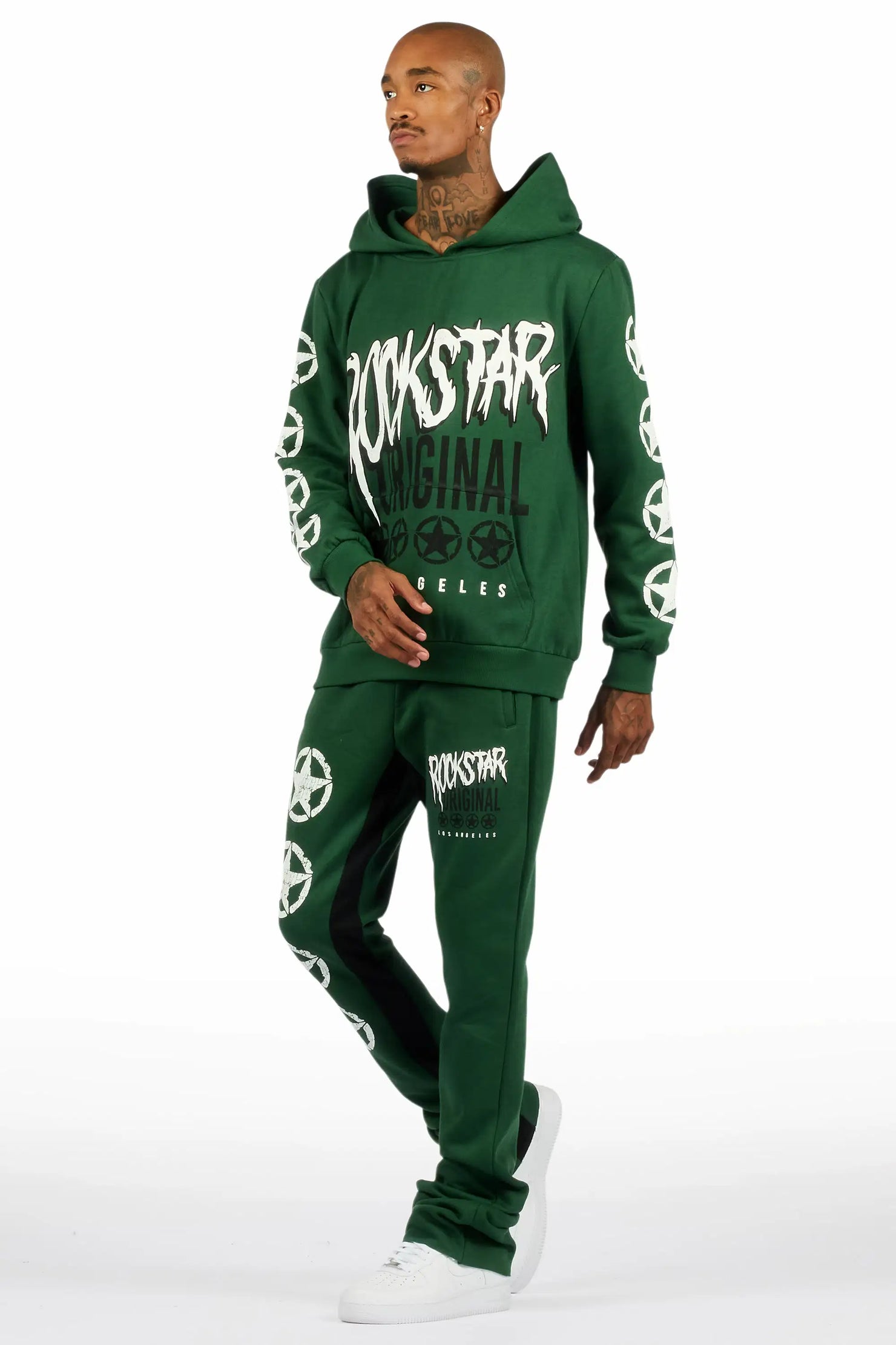 Wizzurd Green Stacked Track Set