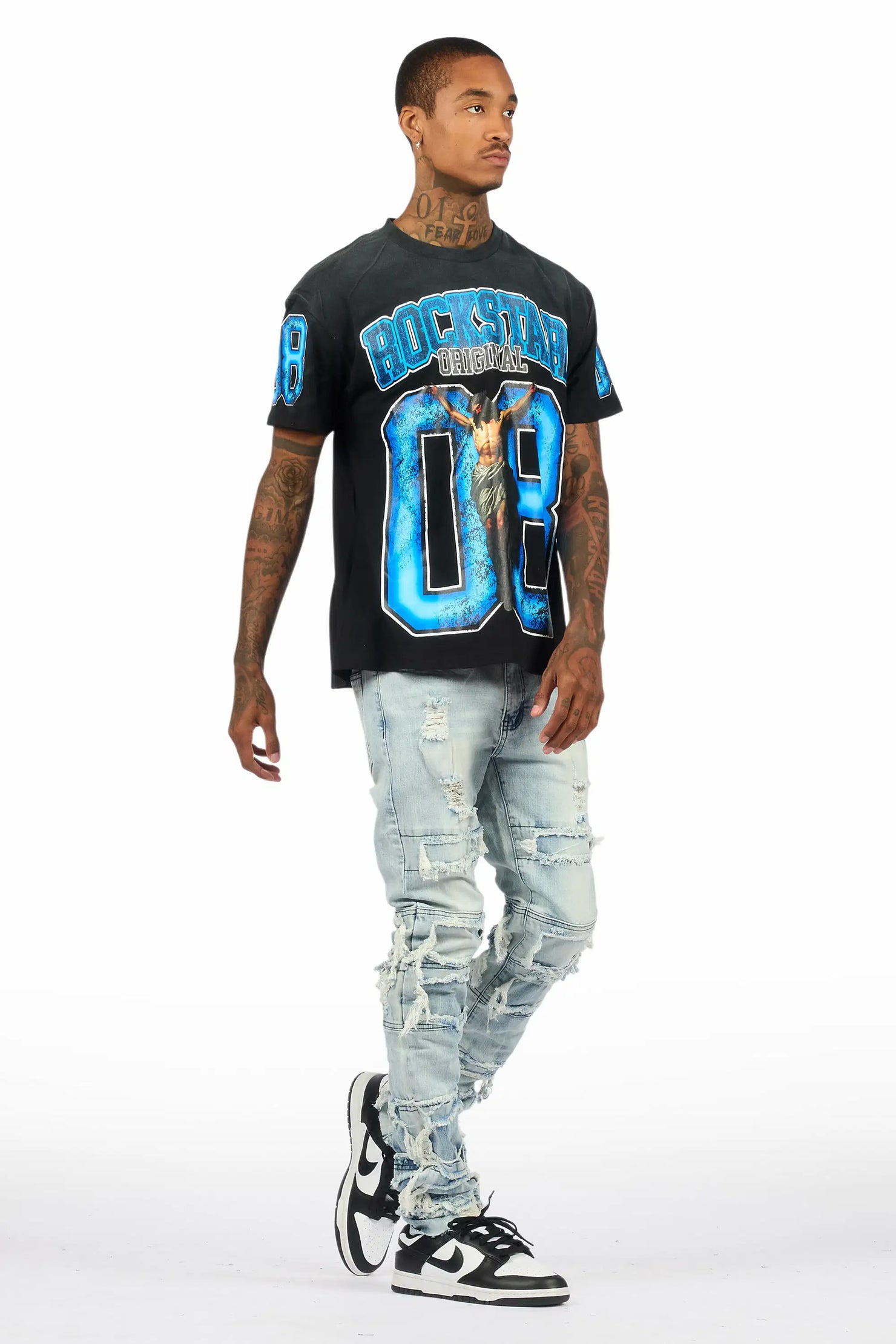 Vasco Light Blue Skinny Fit Jean