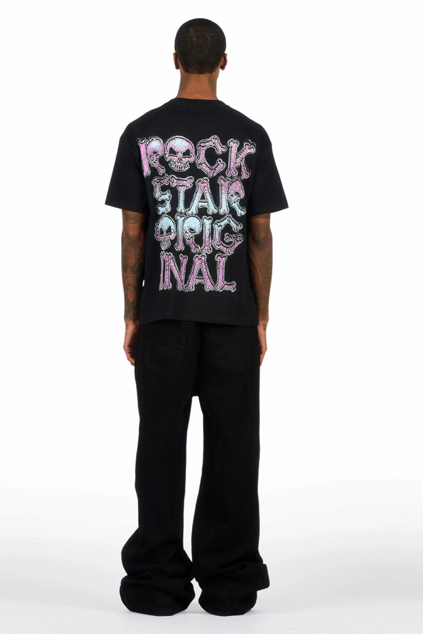 Ballen Black Baggy Jeans