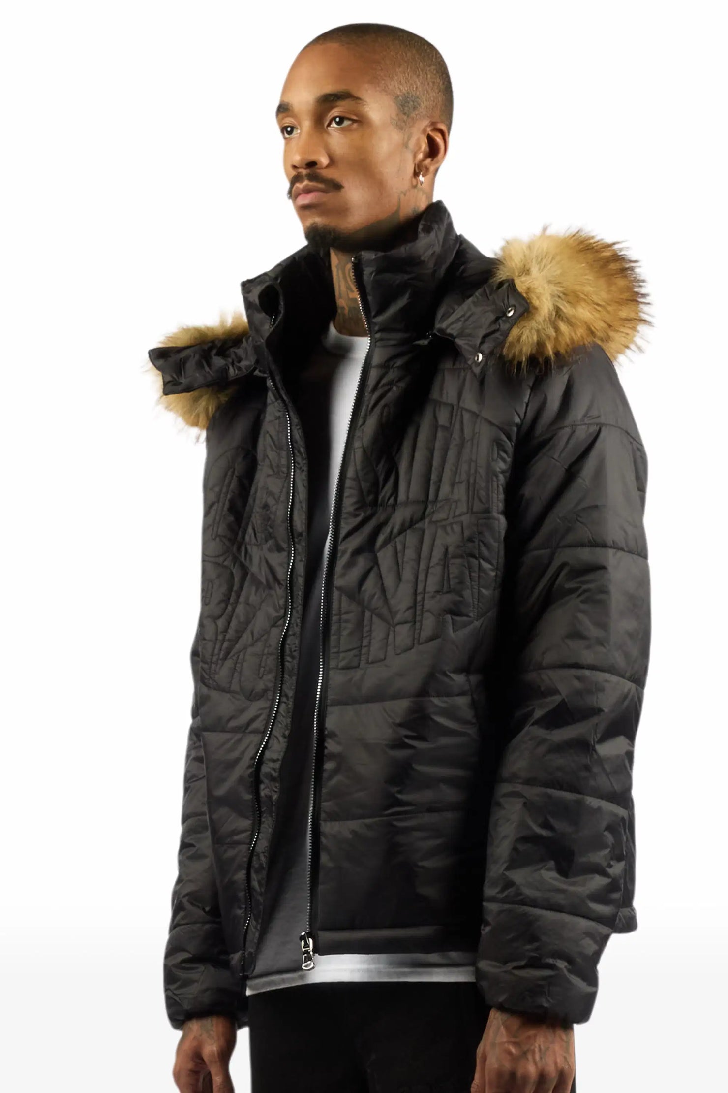 Chillwave Black Puffer Jacket
