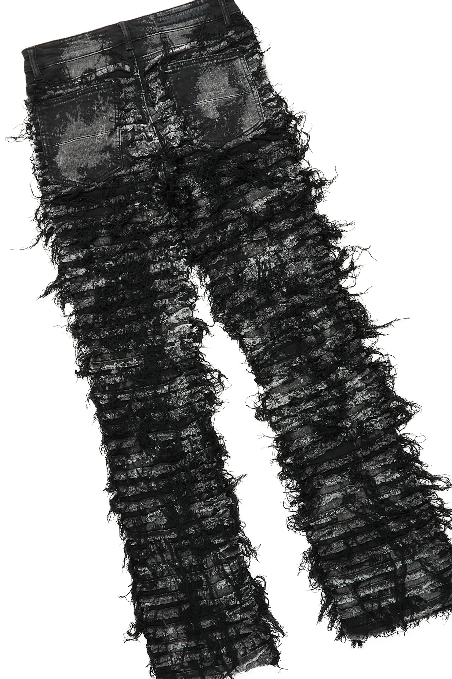 Digital Black T-Shirt & Bossko Stacked Flare Jean Bundle