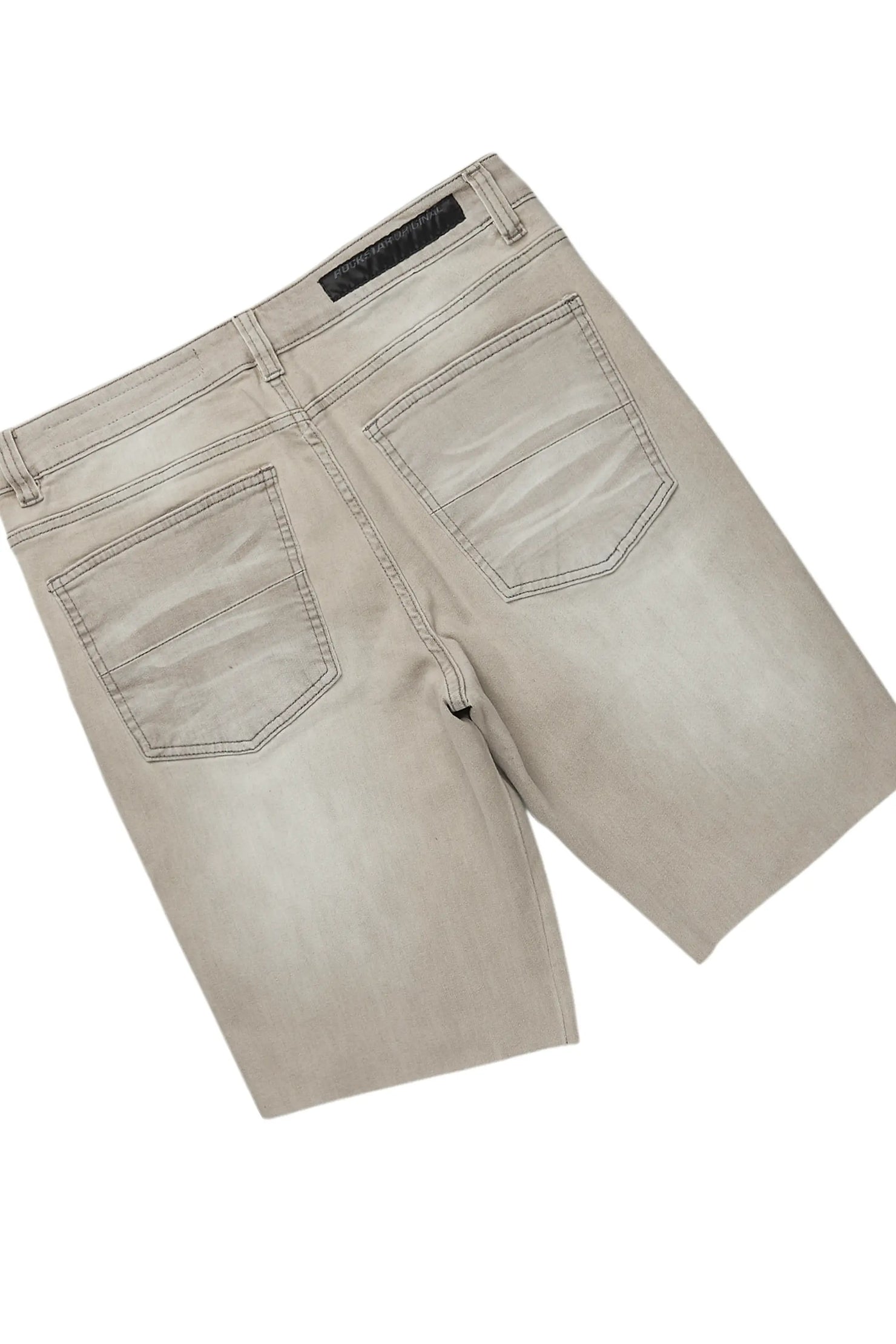 Butch White/Green T-Shirt/Denim Short Set