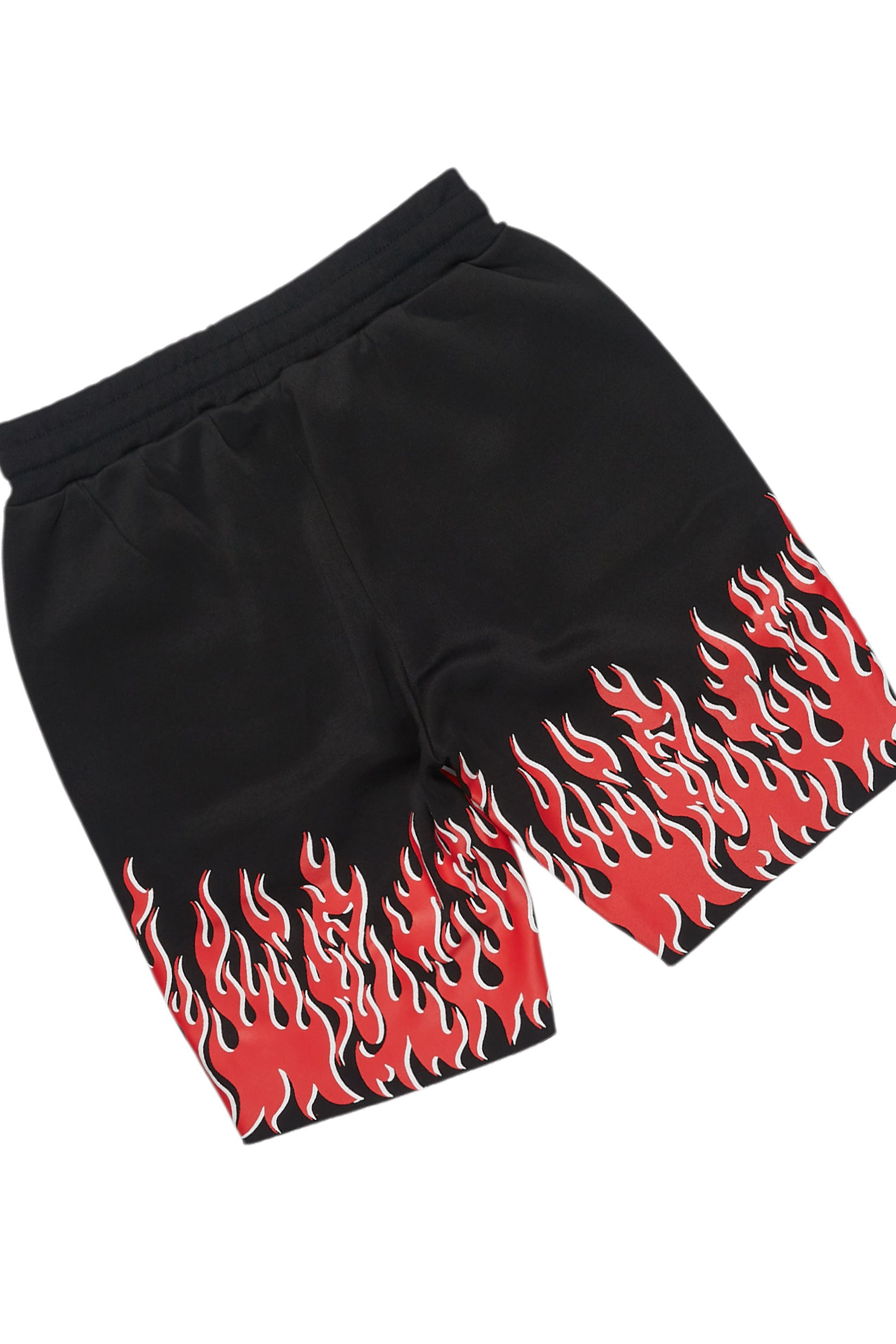 Arais Black/Red T-Shirt Short Set