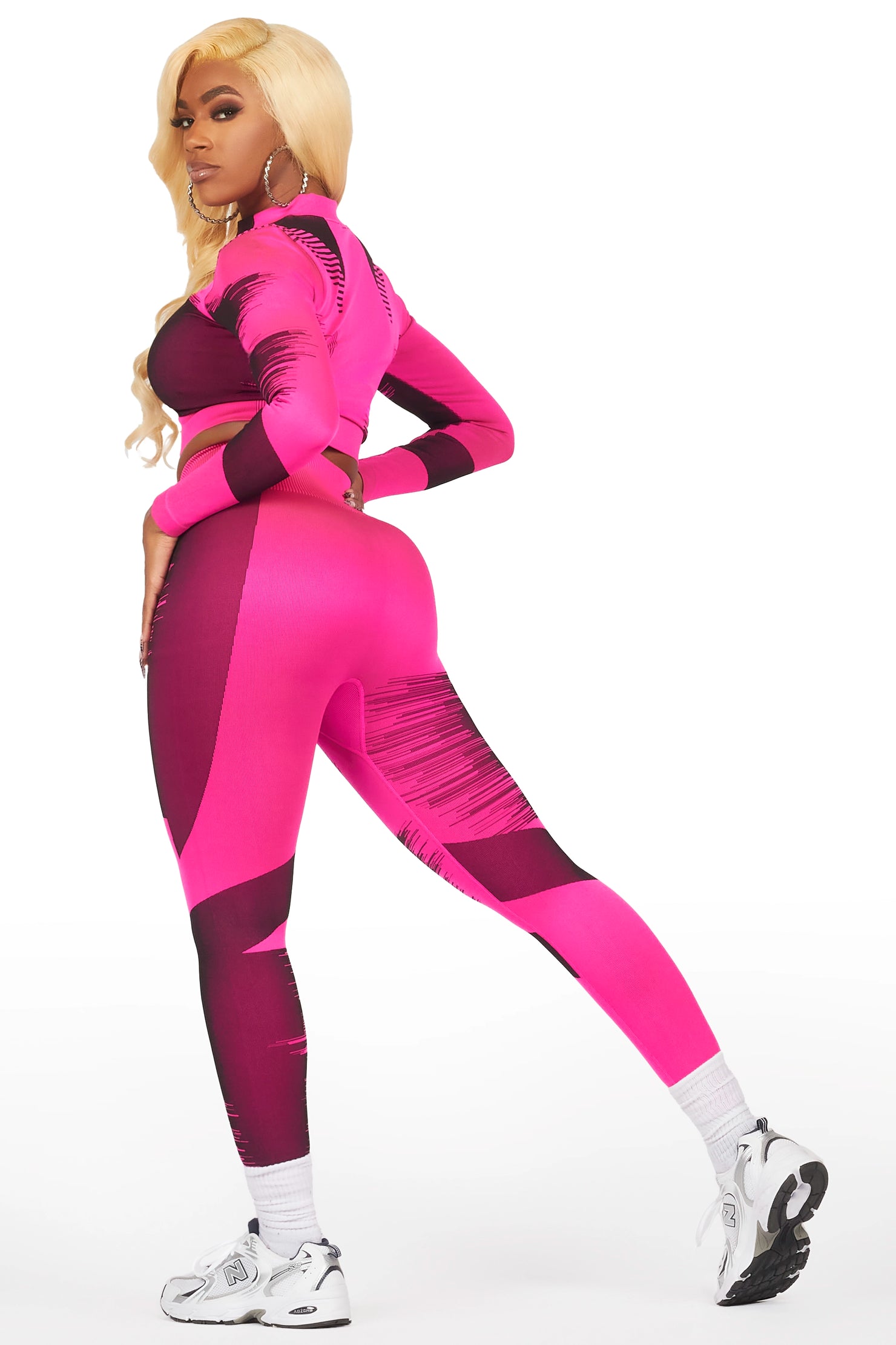 Alishia Fuchsia Active Set