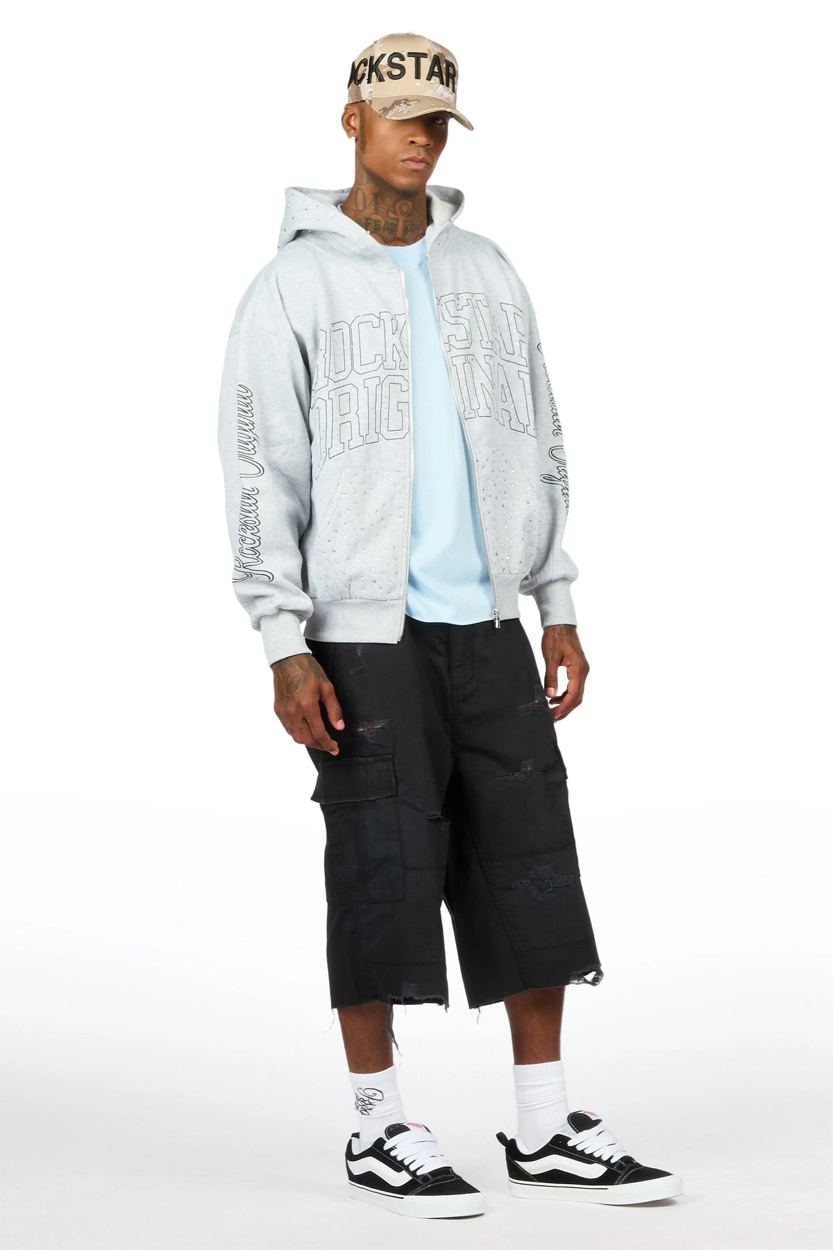 Bronsen Black Cargo Jort